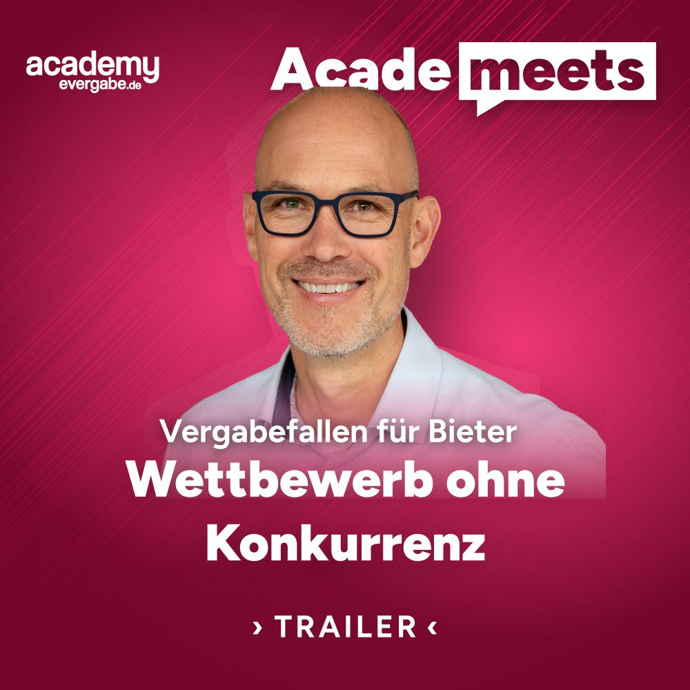 Trailer: Wettbewerb ohne Konkurrenz: Vergabefallen für Bieter & Auftraggeber episode artwork