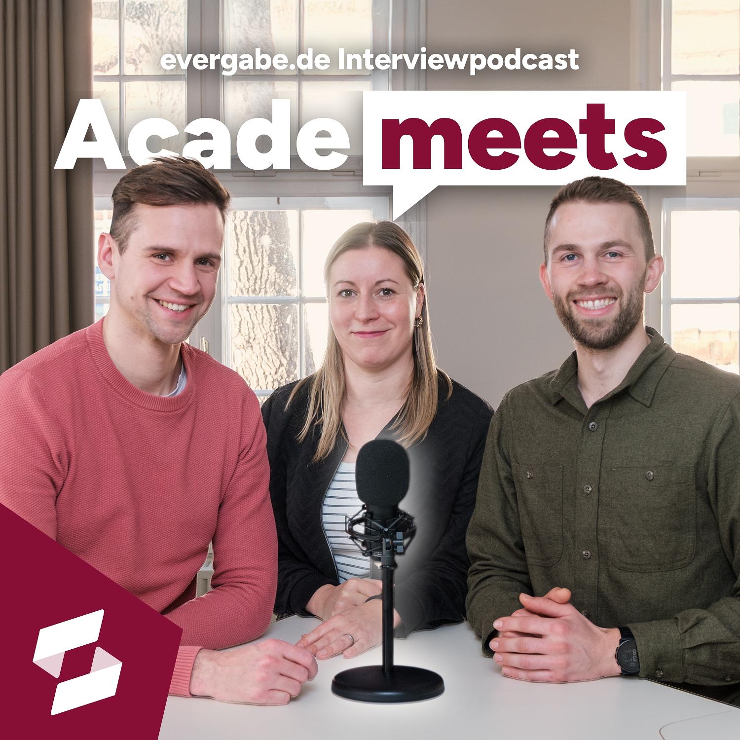 Academeets – Der Interviewpodcast von evergabe.de