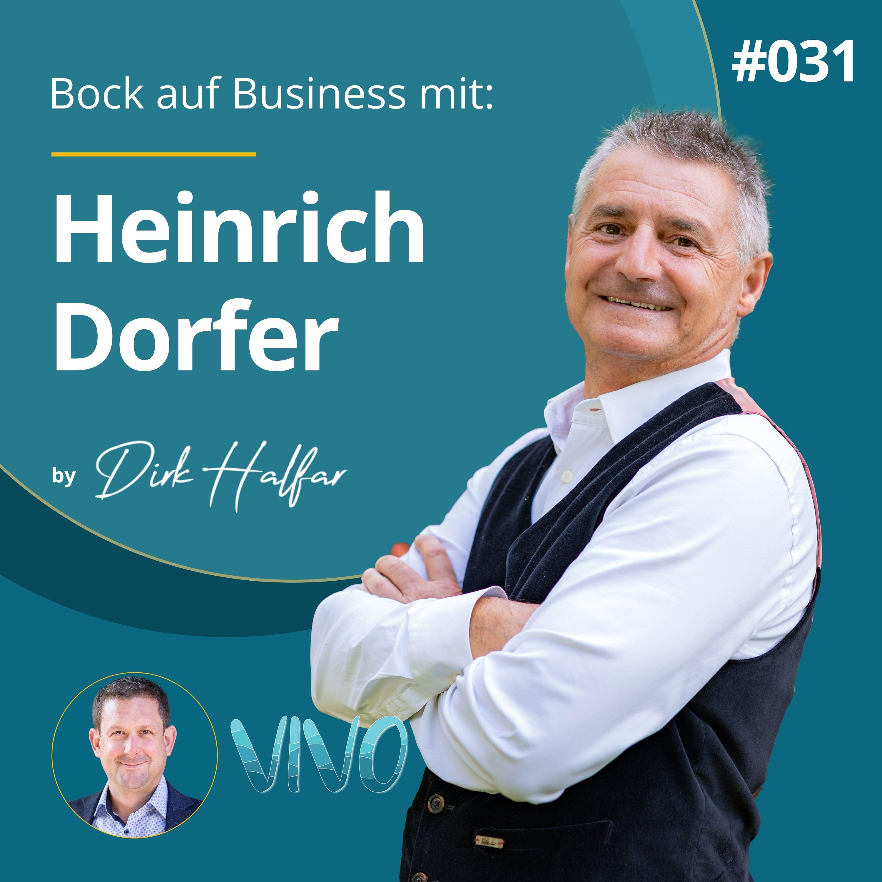 #031 - Heinrich Dorfer als Gast bei Bock auf Business episode artwork