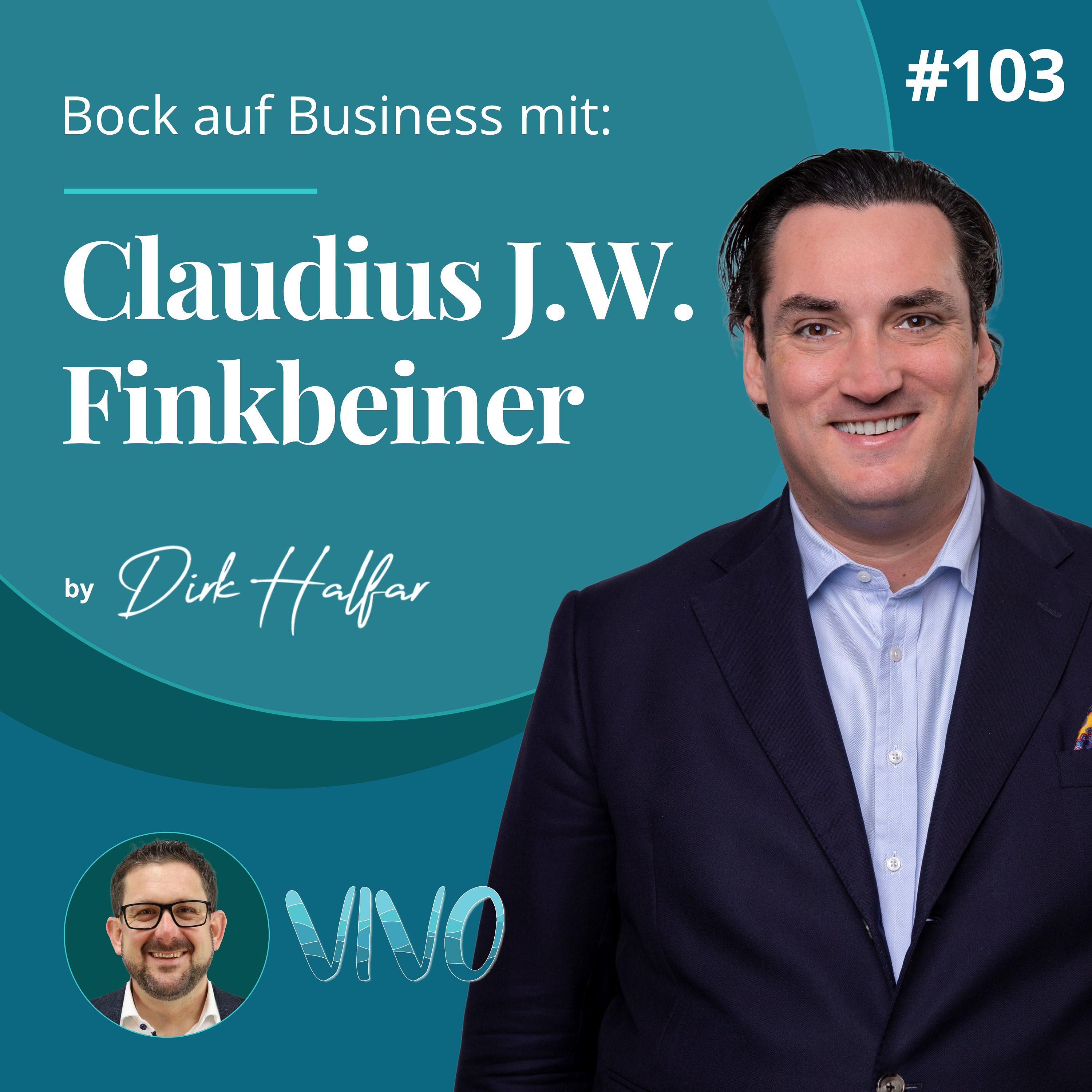 #103 - Claudius J.W. Finkbeiner als Gast bei Bock auf Business episode artwork