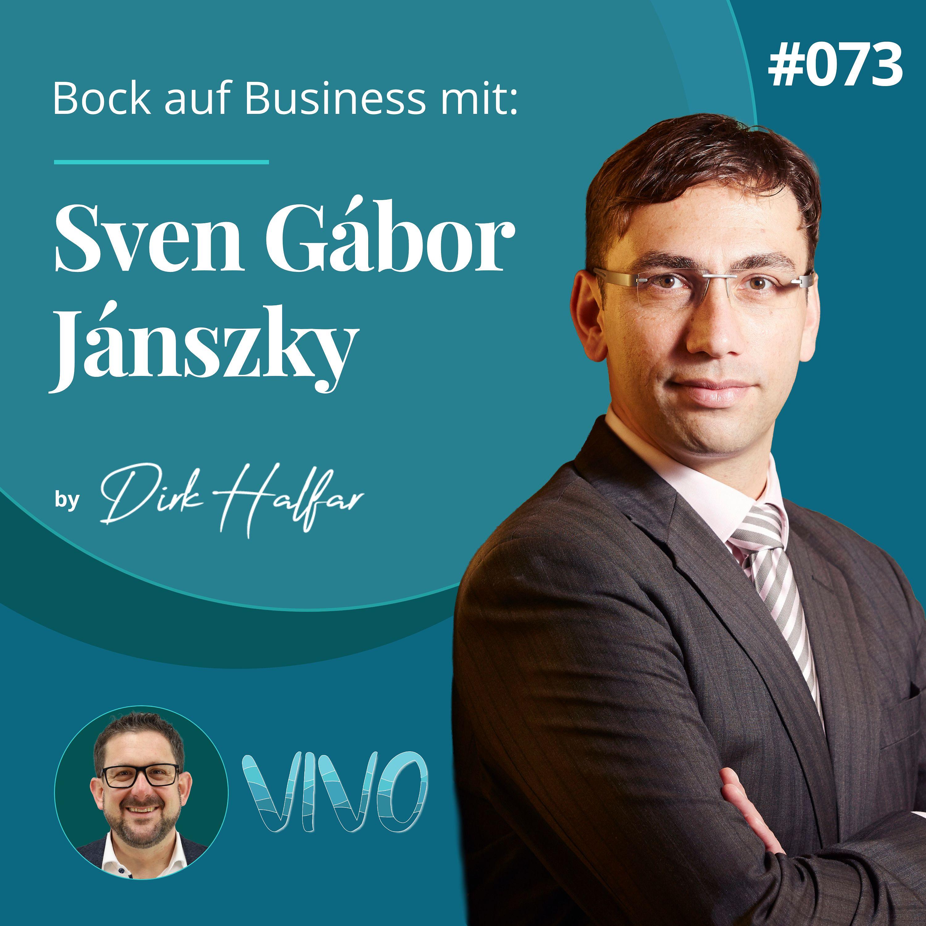 #073 - Sven Gábor Jánszky als Gast bei Bock auf Business episode artwork