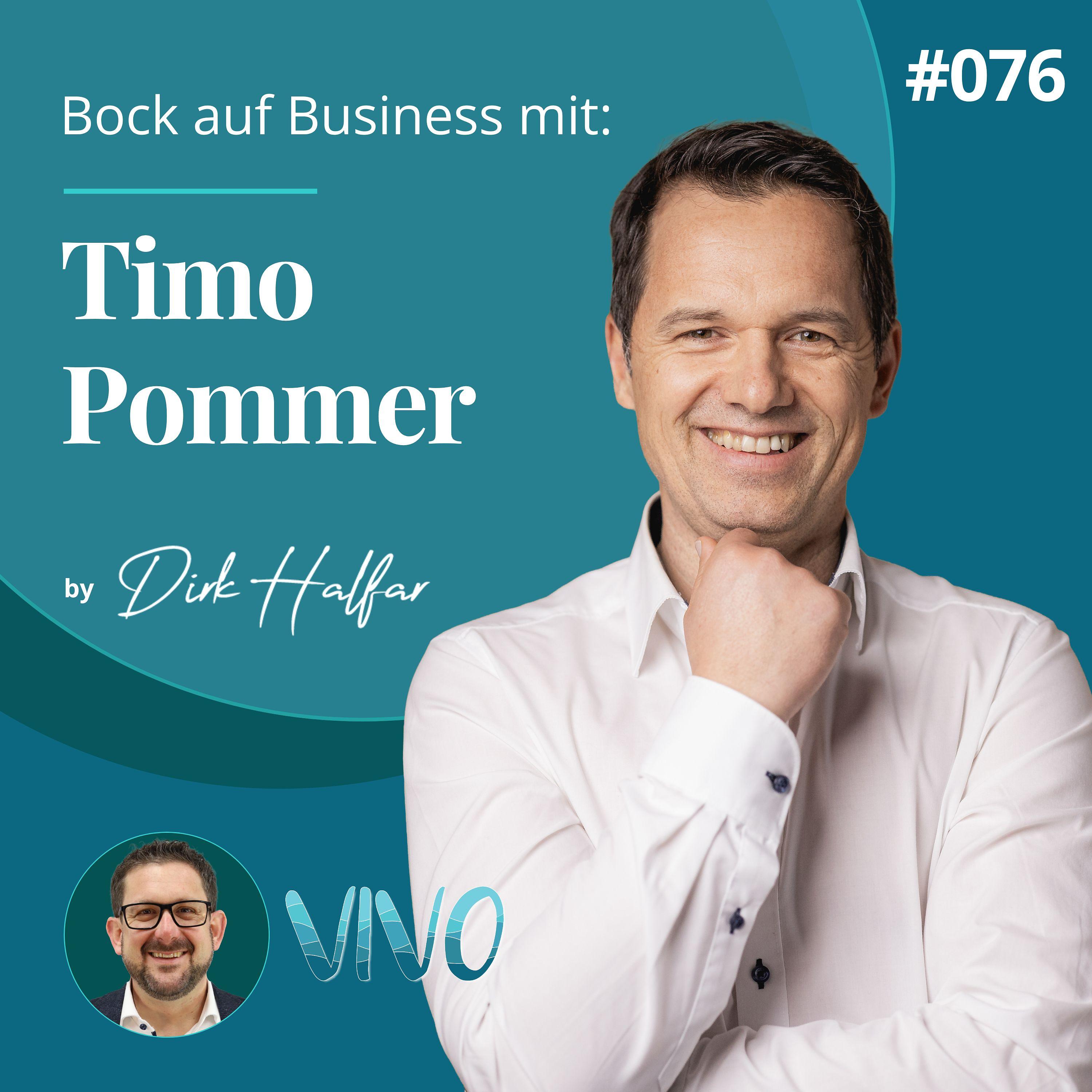 #076 - Timo Pommer als Gast bei Bock auf Business episode artwork