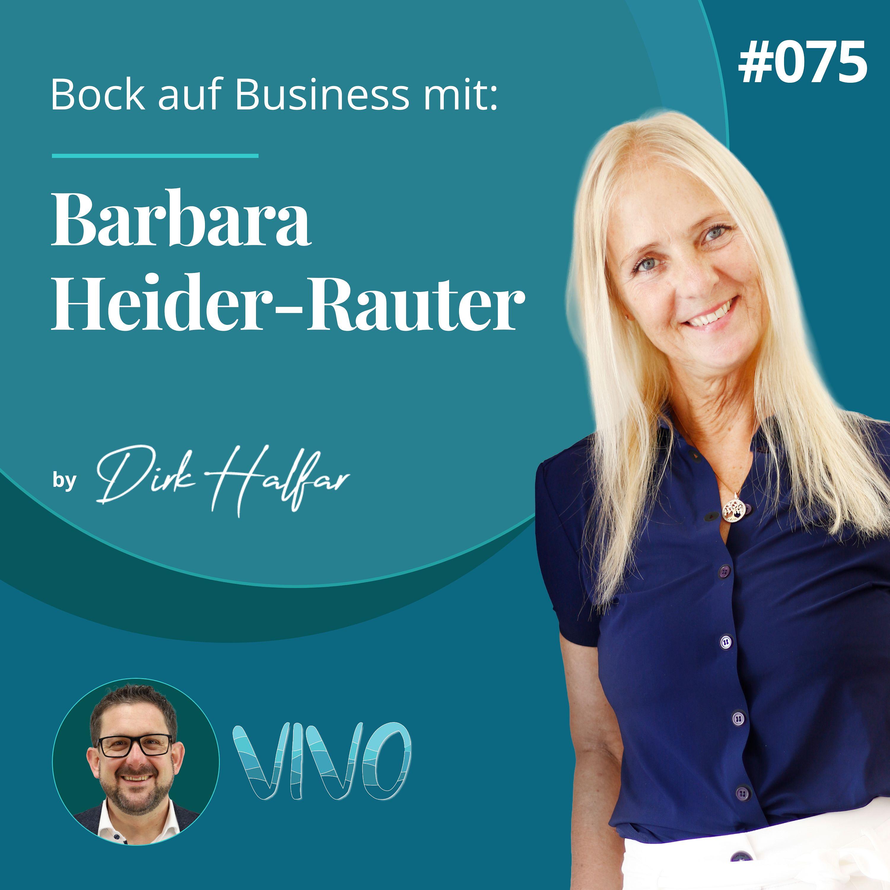 #075 - Barbara Heider-Rauter als Gast bei Bock auf Business episode artwork
