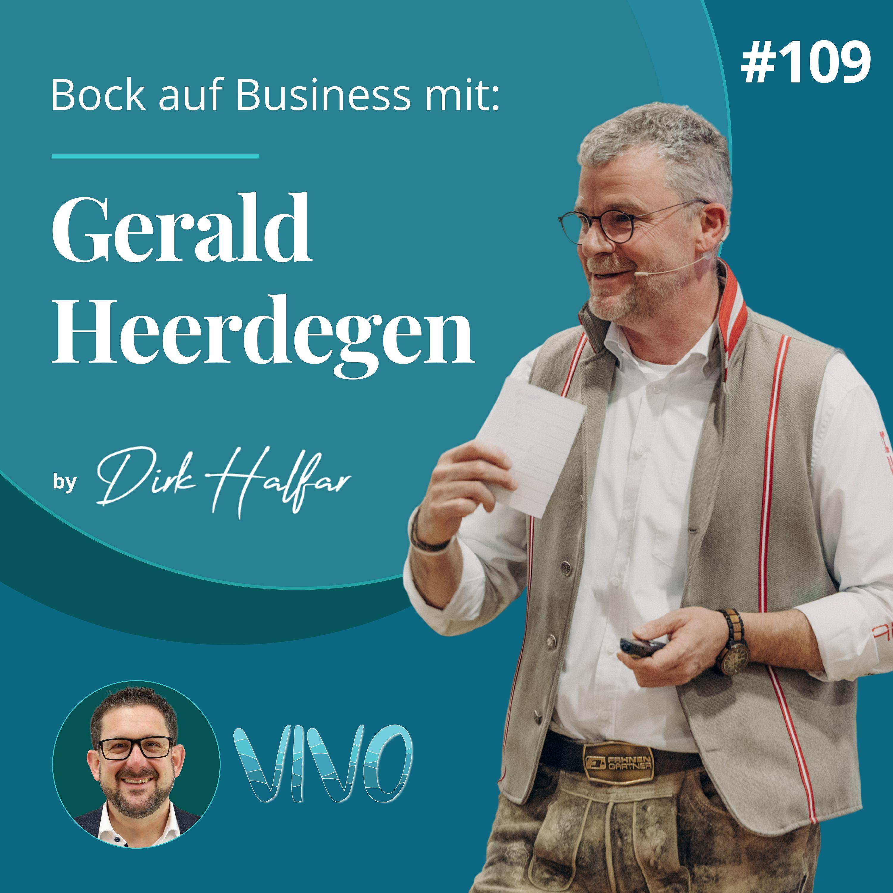 #109 - Gerald Heerdegen als Gast bei Bock auf Business episode artwork