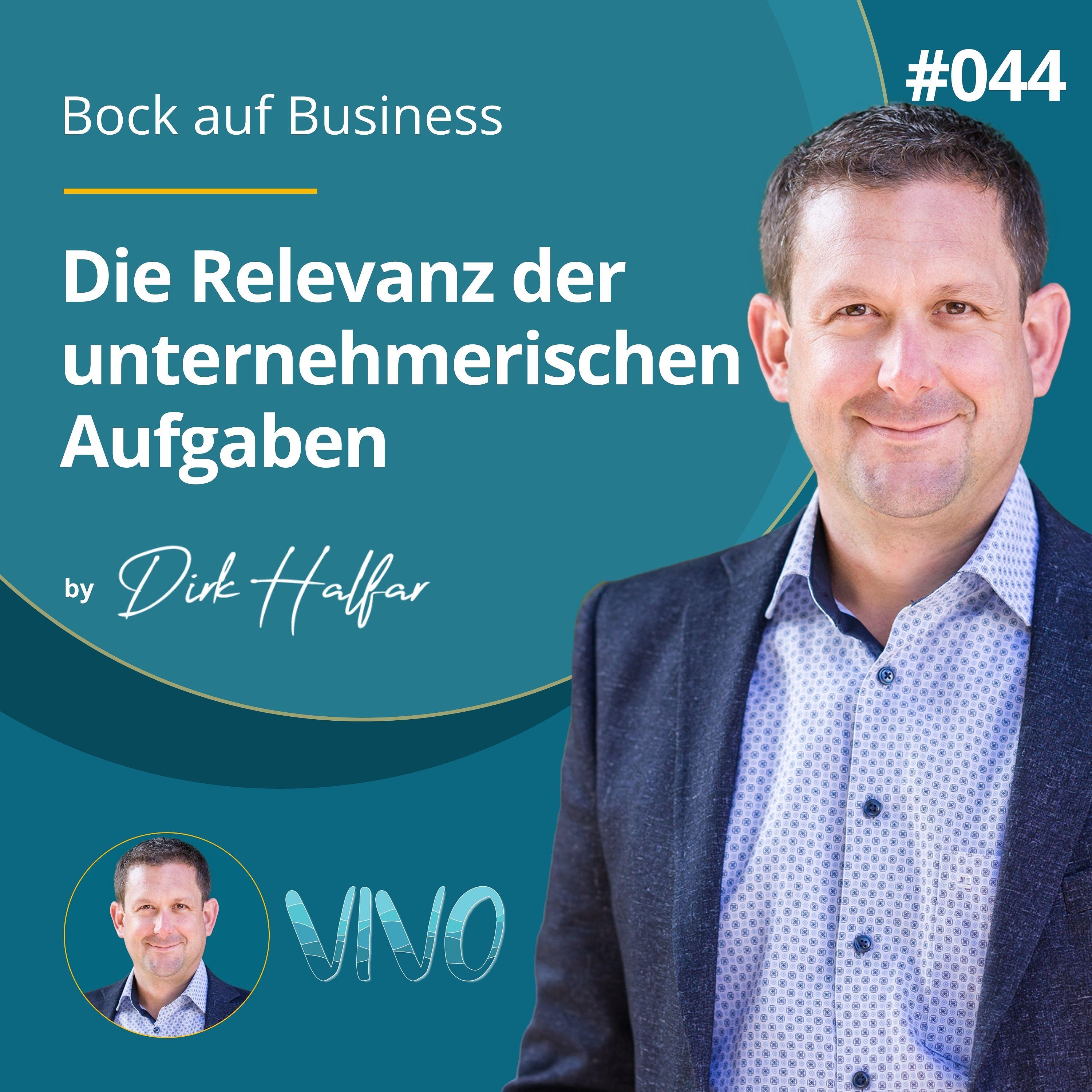 #044 - Die Relevanz der unternehmerischen Aufgaben episode artwork