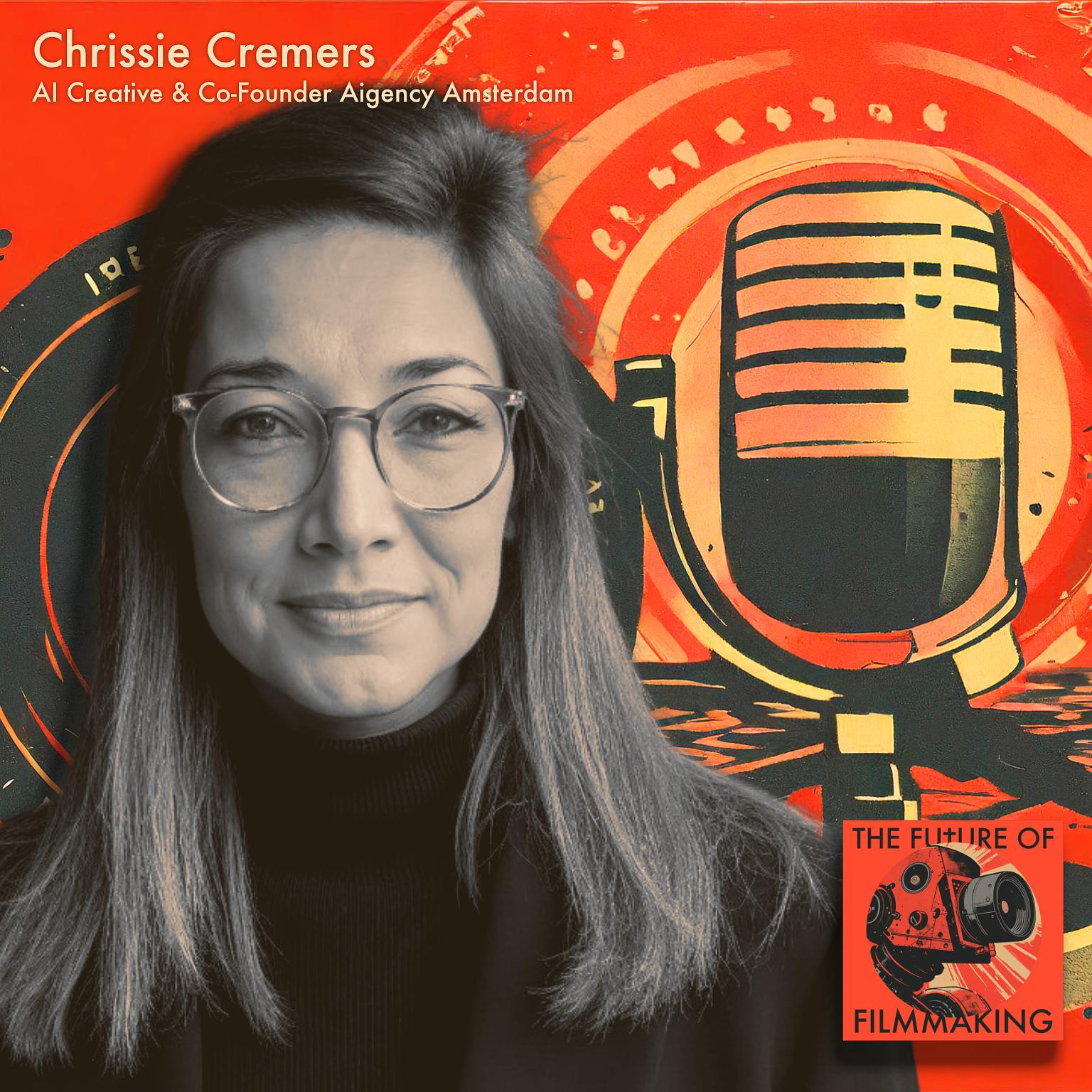 Episode 4 - „I love you, but I’ve chosen AI“. Meet Chrissie Cremers, full time AI designer & synthographer! episode artwork