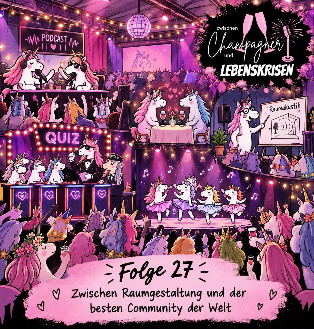 Zwischen Champagner und Lebenskrisen