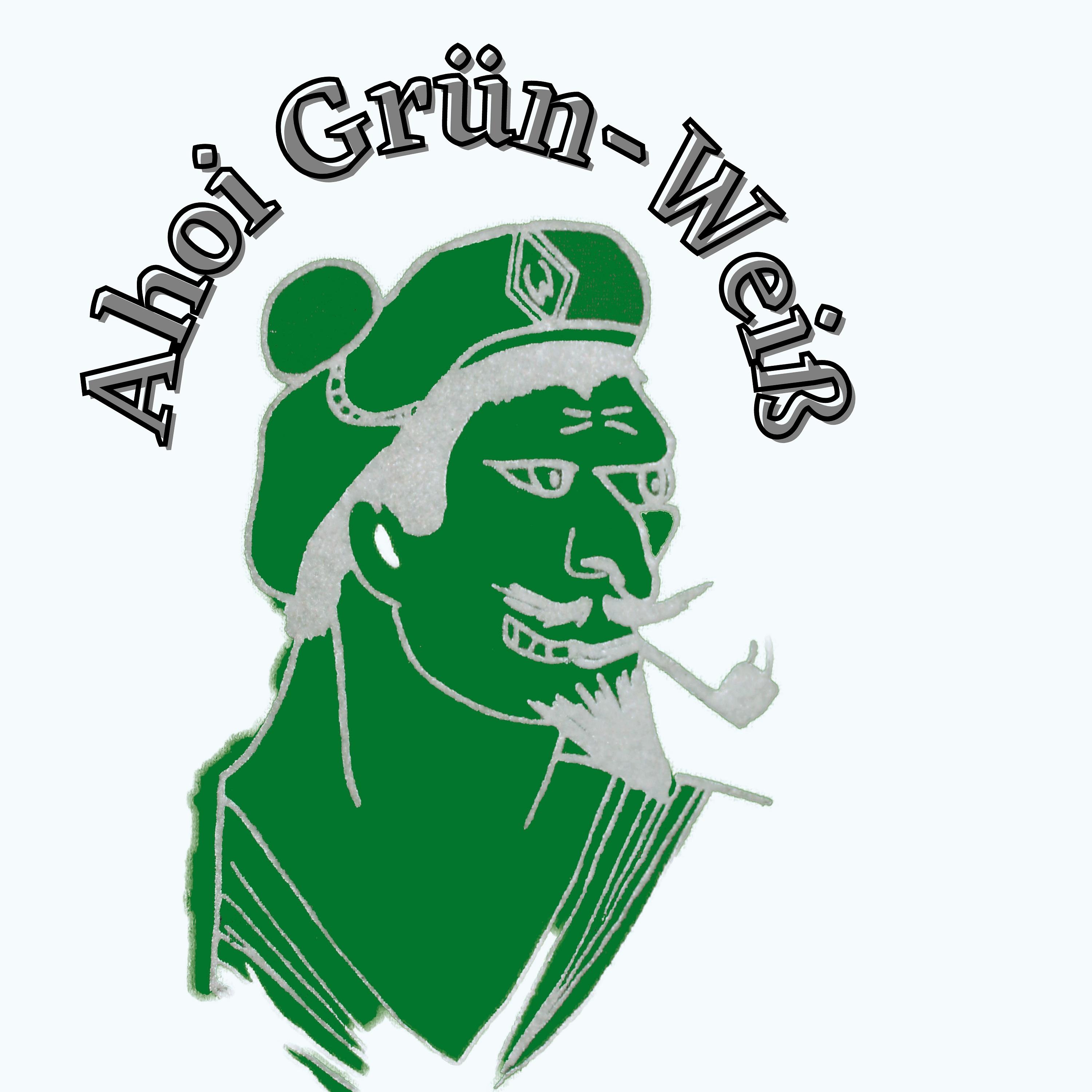 Ahoi Grün-Weiß