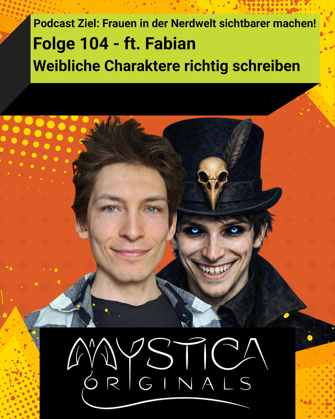 Weibliche Charaktere richtig schreiben - ft. Fabian - Folge 104 episode artwork