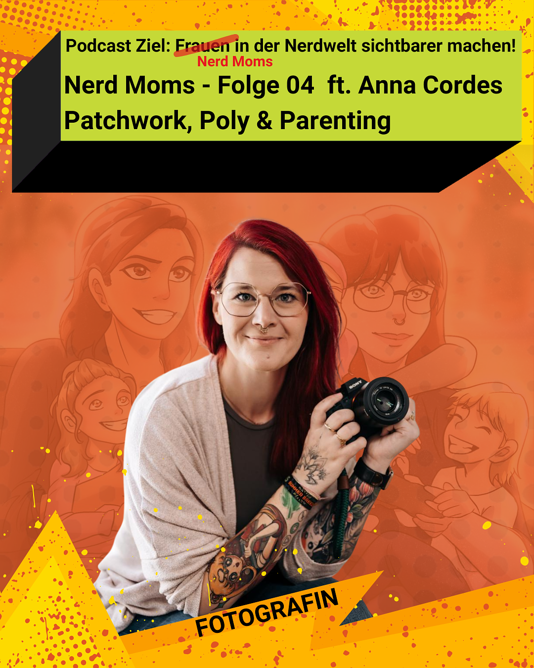 Patchwork, Poly & Parenting - Nerd Moms - Folge 4 episode artwork