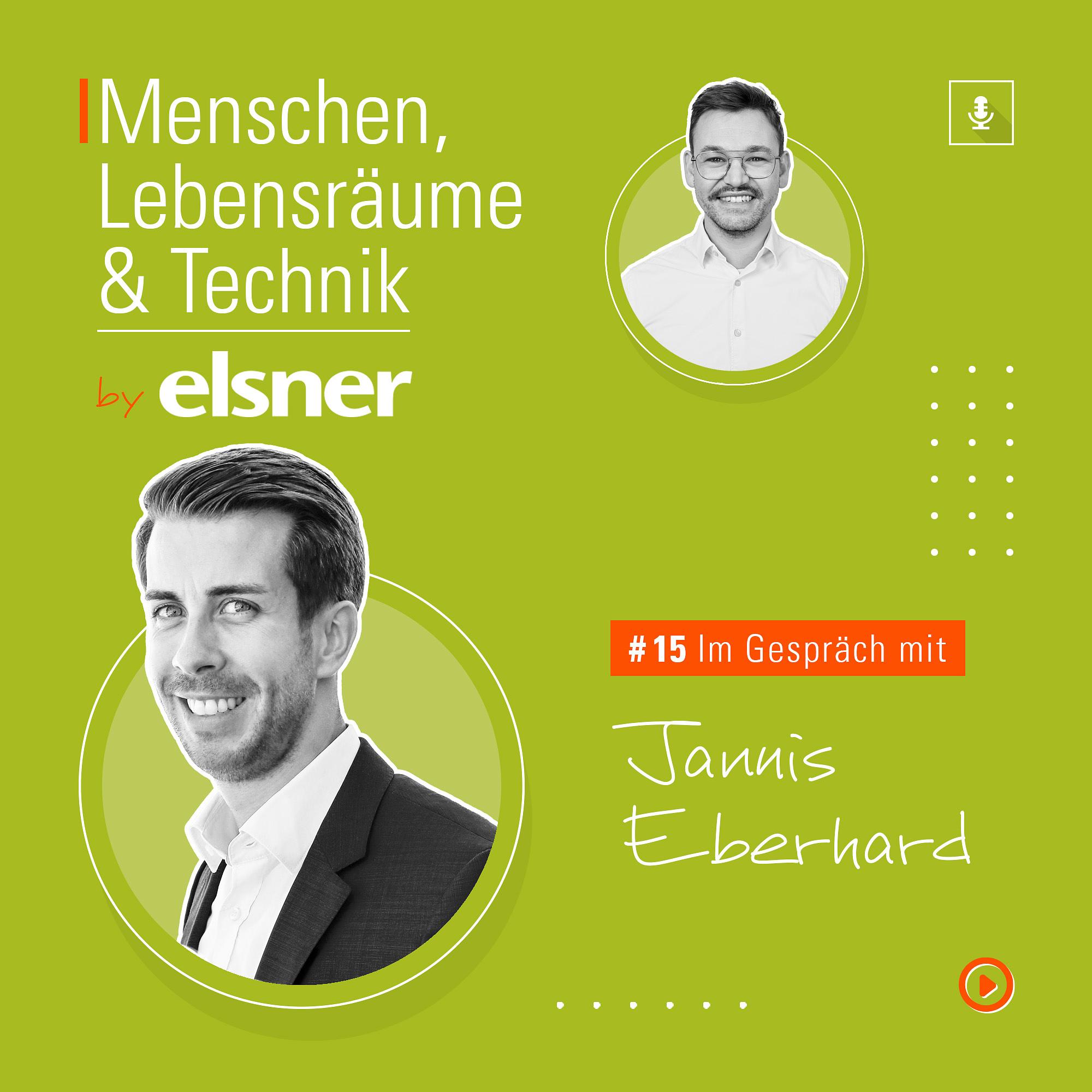 #15: Zwischen Building Information Management (BIM), digitaler Planung und intelligenter Gebäudetechnik – mit Jannis Eberhard #15: Zwischen Building Information Management (BIM), digitaler Planung und intelligenter Gebäudetechnik – mit Jannis Eberhard