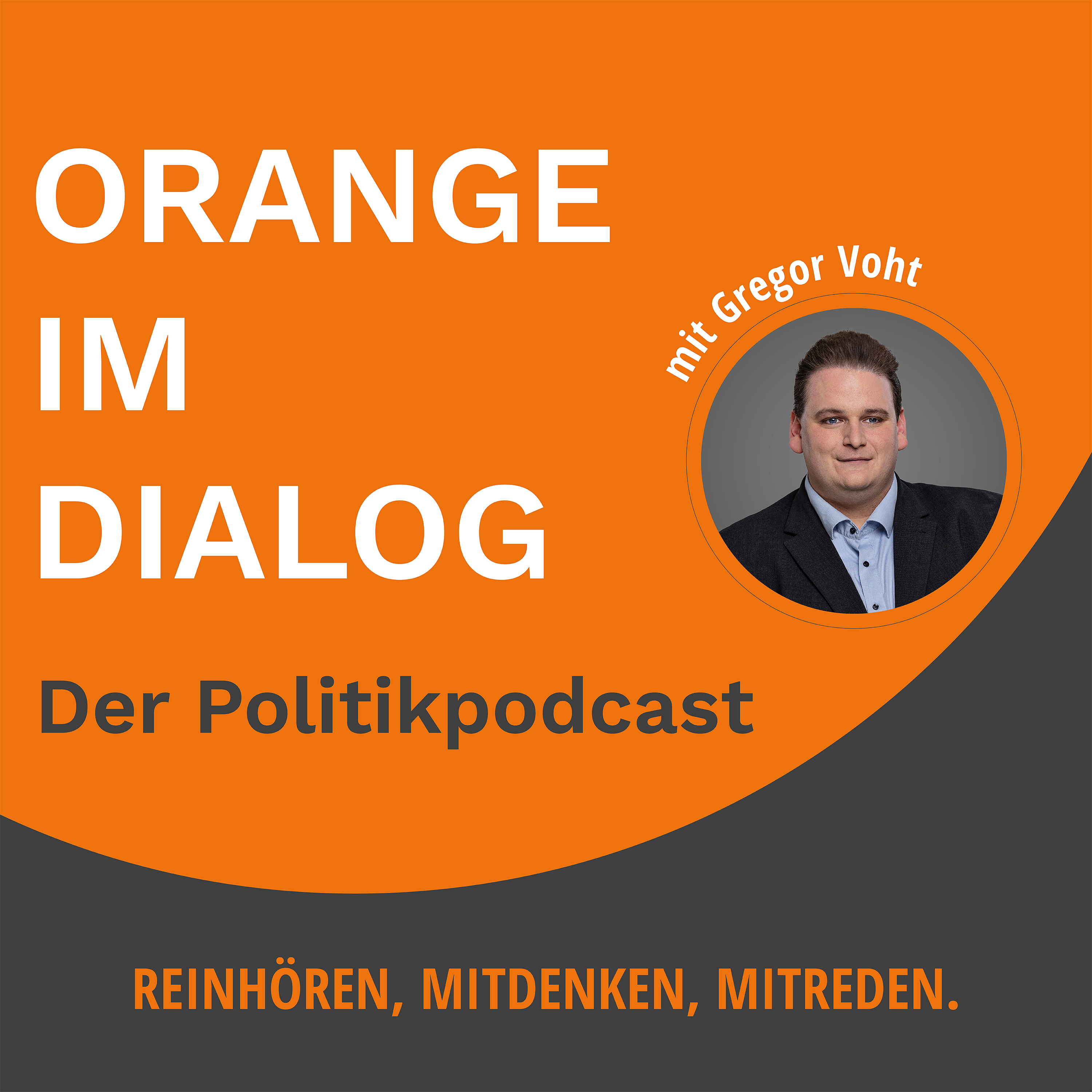 Orange im Dialog