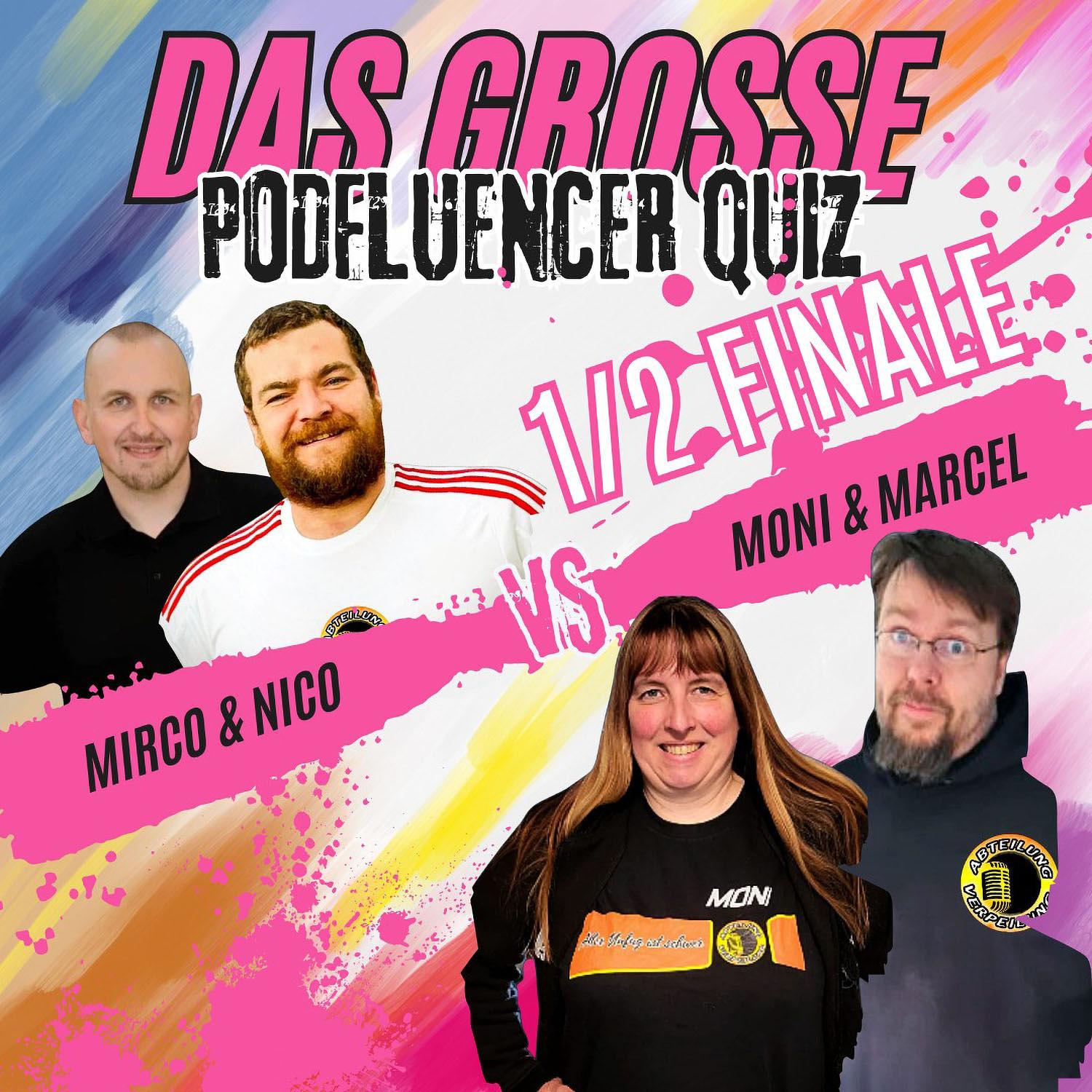 262 1. Halbfinale des Podfluencer Quiz 2026 by Die Podfluencer Community episode artwork