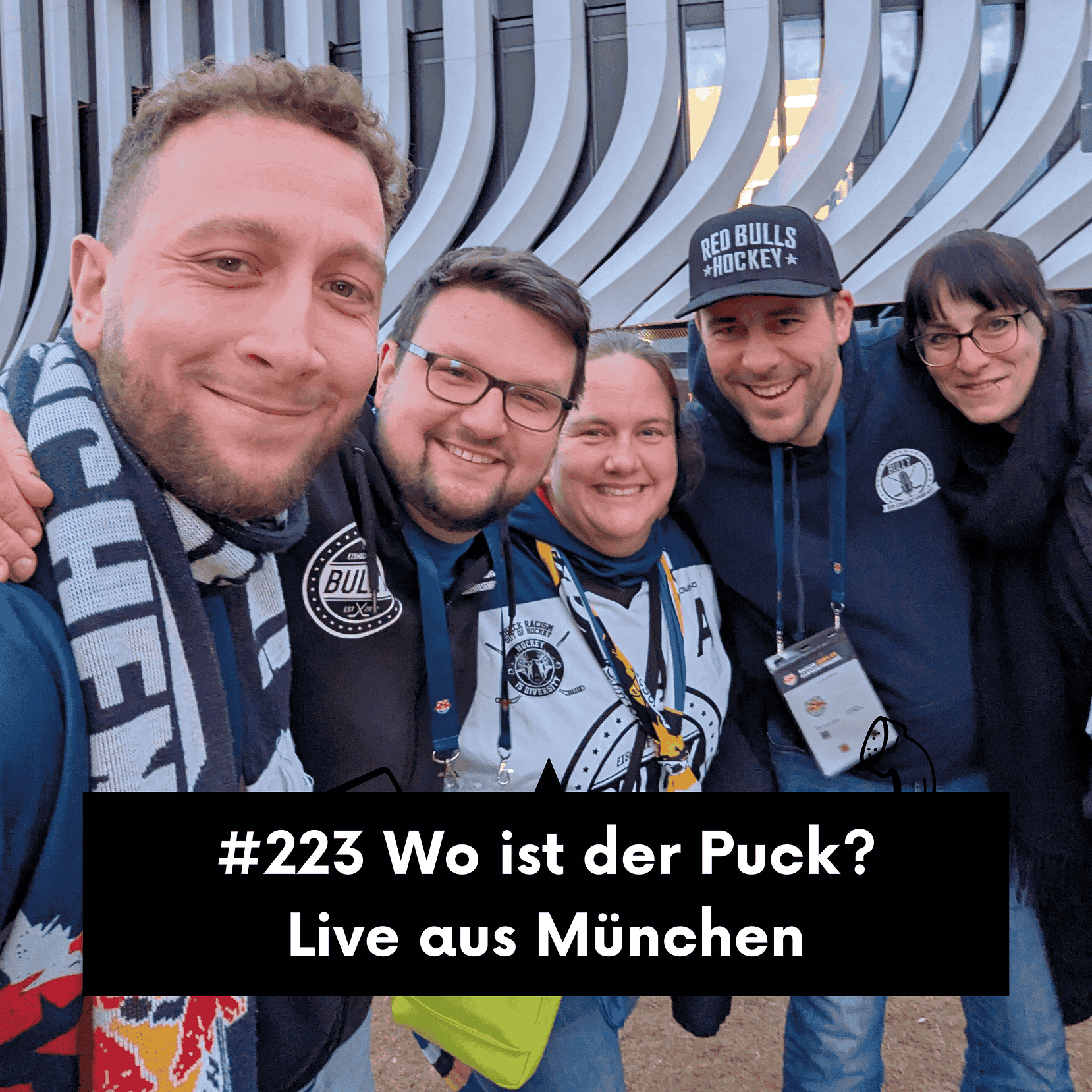 223 Wo ist der Puck? Live aus München  by Die Podfluencer Community episode artwork