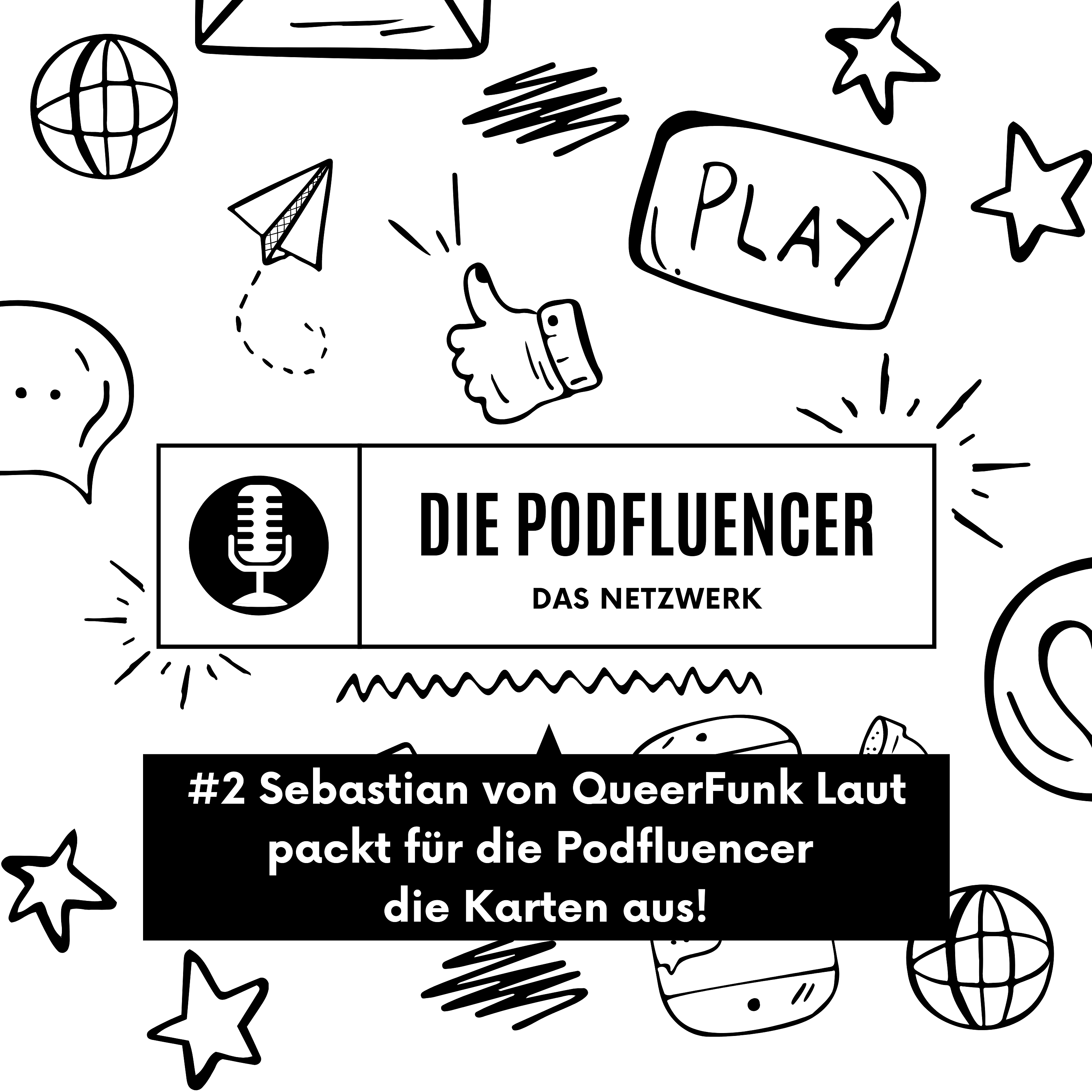 2 Sebastian packt für die Podfluencer die Karten aus! by QueerFunk Laut episode artwork