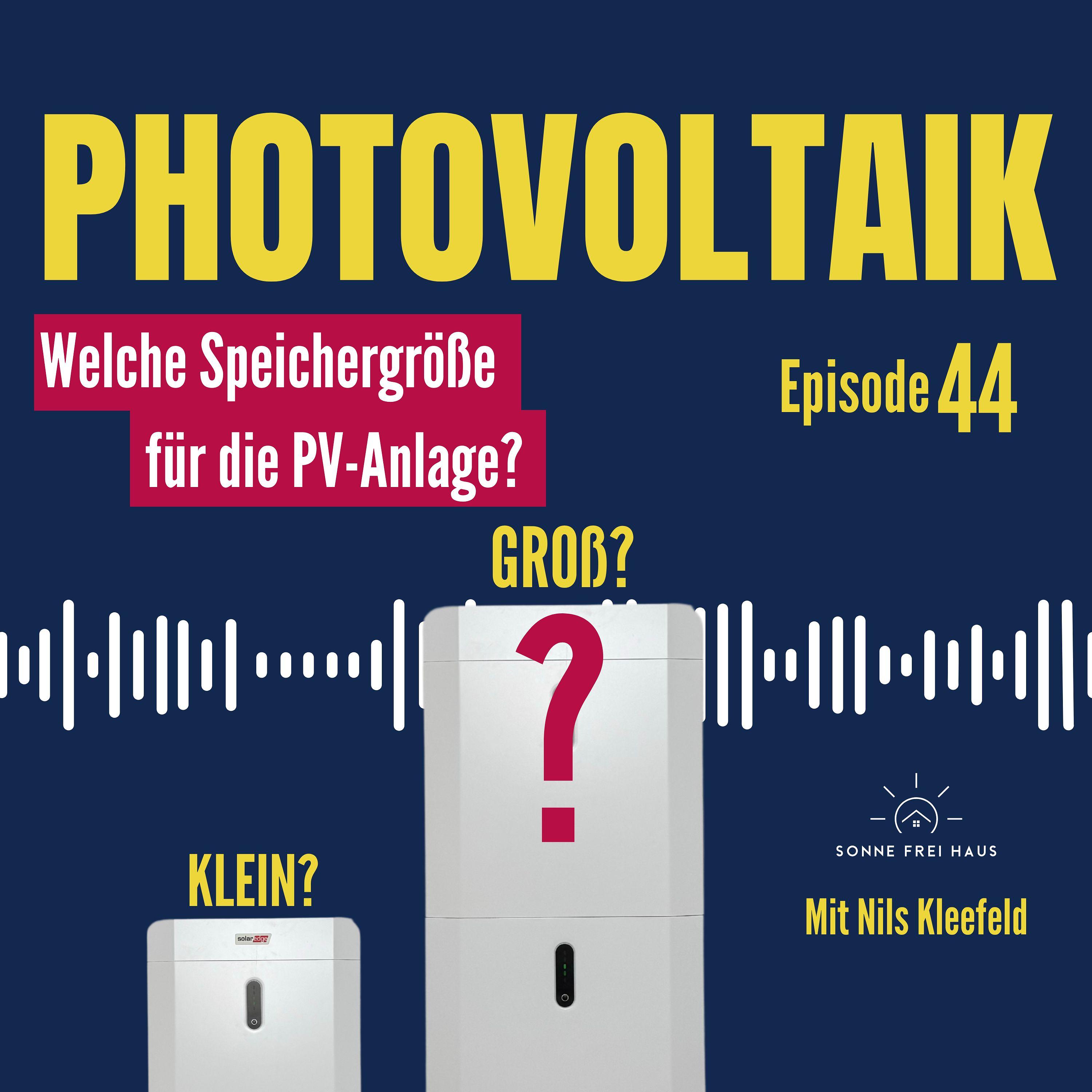 Die richtige Speichergröße für die PV-Anlage finden.