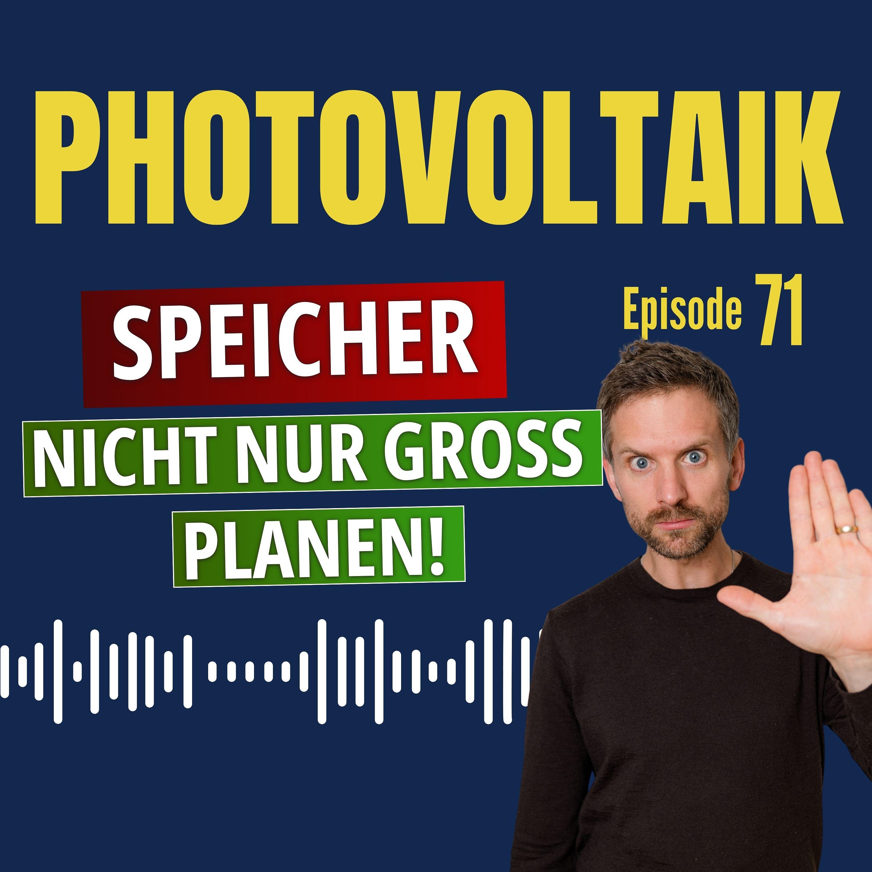 Photovoltaik und Speicher: So planst du den Akku richtig, und sparst mehr! episode artwork