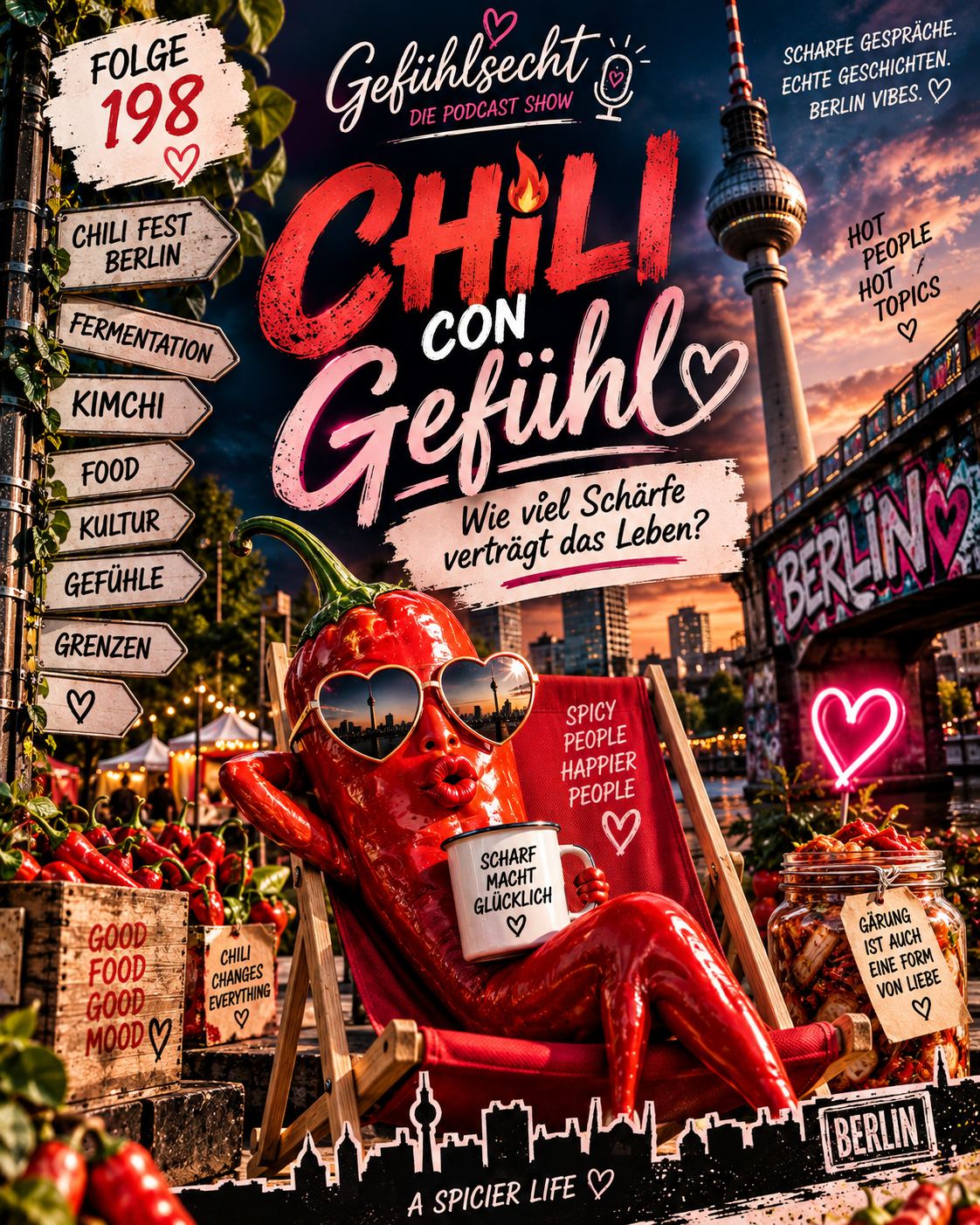 Chili con Gefühl – Wie viel Schärfe verträgt das Leben? episode artwork