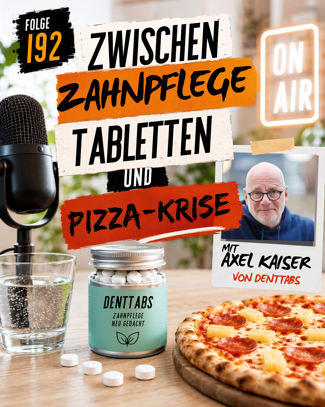 Zwischen Zahnpflegetabletten und Pizza-Krise episode artwork