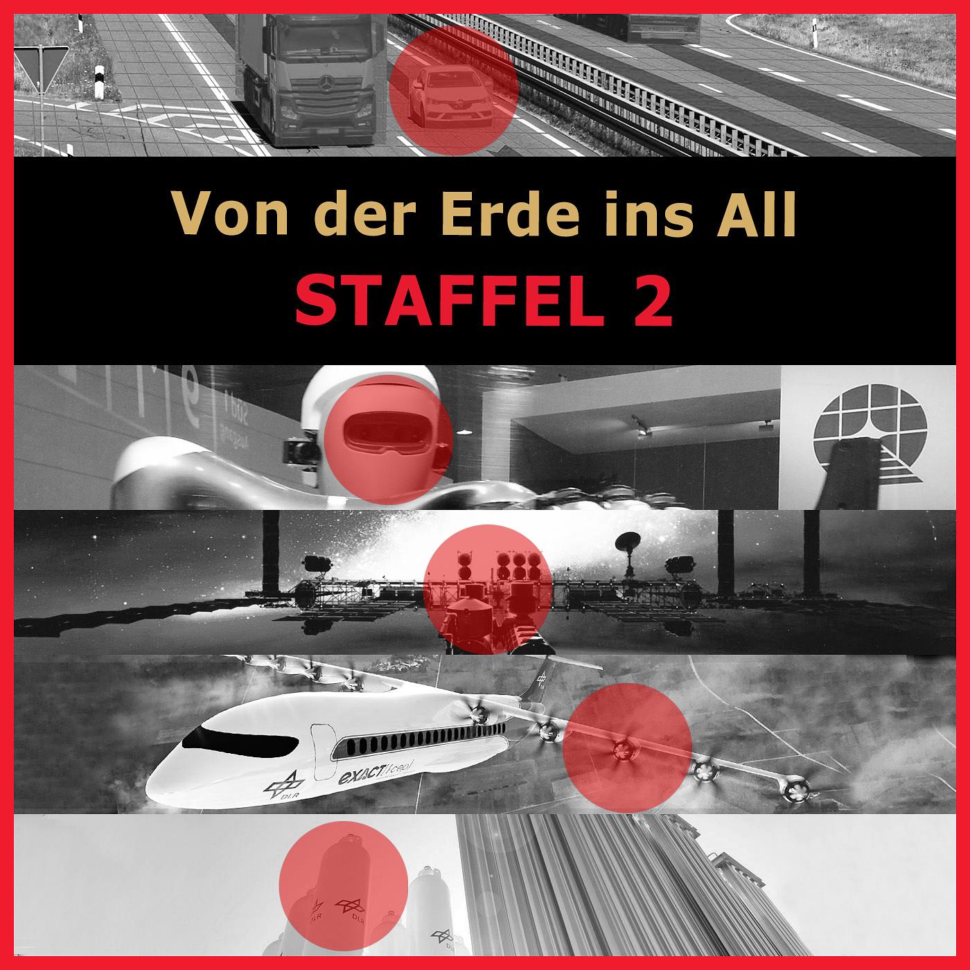 Von der Erde ins All