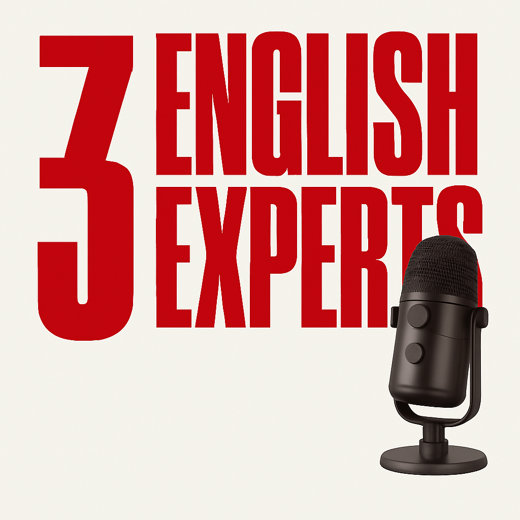 Three English Experts - for Germans who want to speak better English