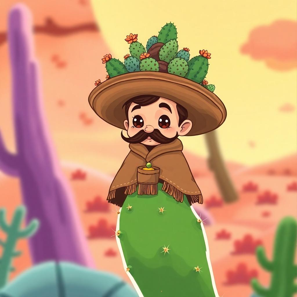 Der Bandito mit dem Kaktushut