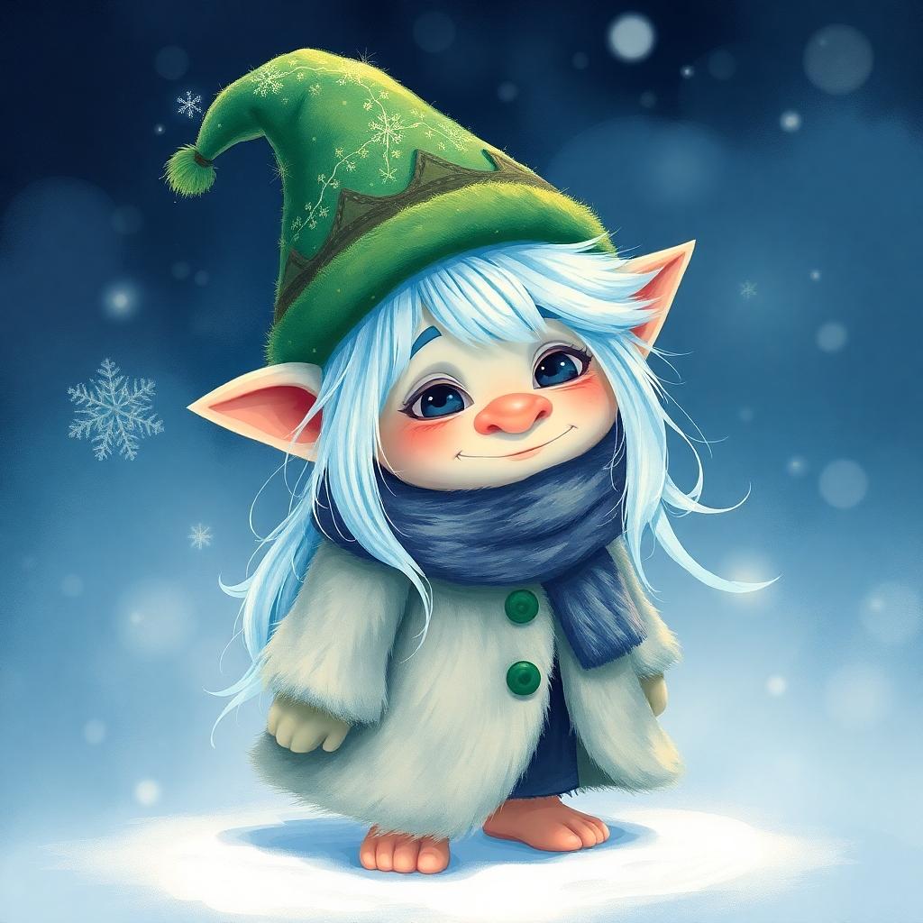 Die Wintertrolle - Kapitel 4: Der zugefrorene Brunnen