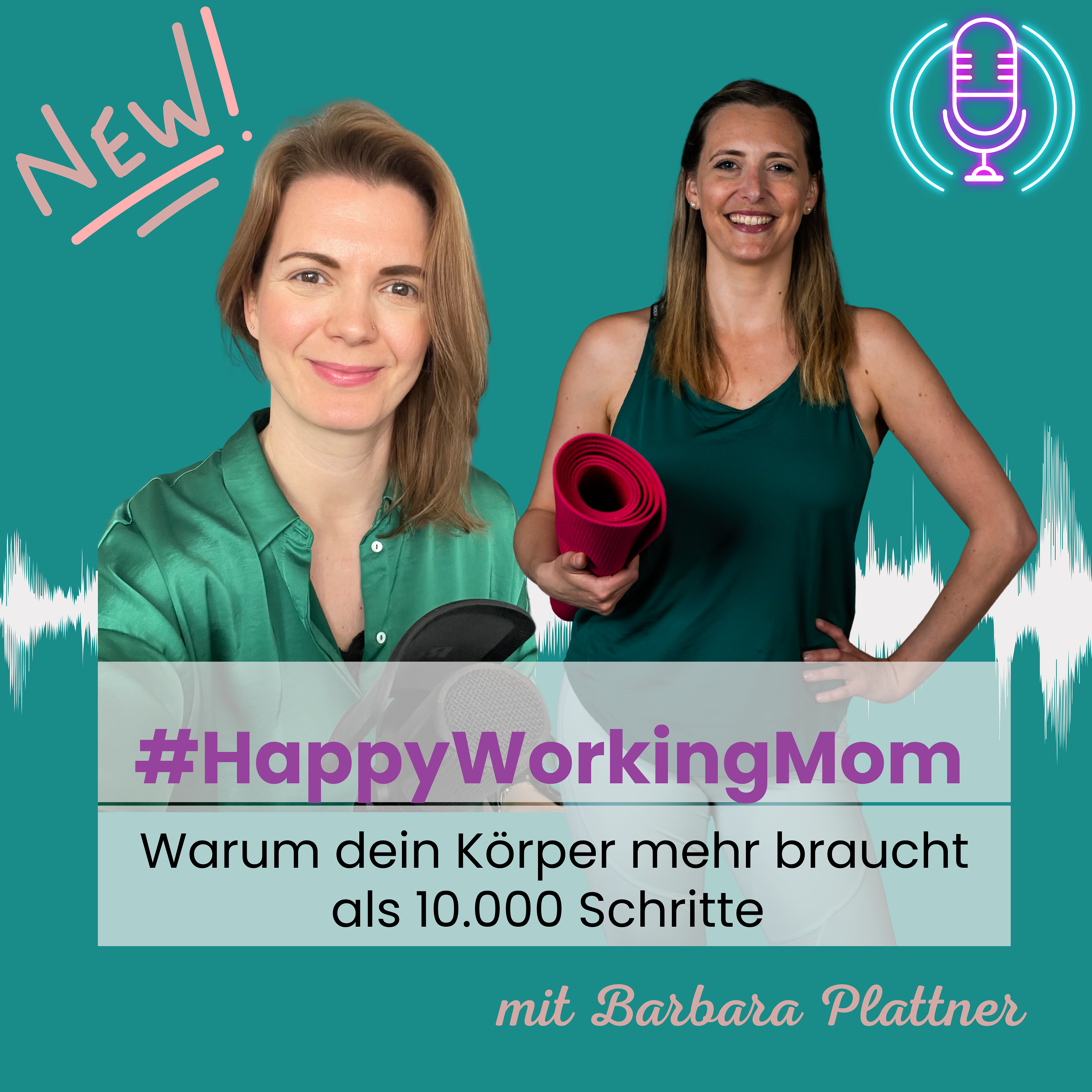 # 278 Warum dein Körper mehr braucht als 10.000 Schritte mit Barbara Plattner episode artwork