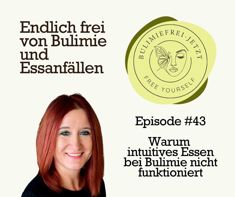 #43 - Warum intuitives Essen bei Bulimie nicht funktioniert