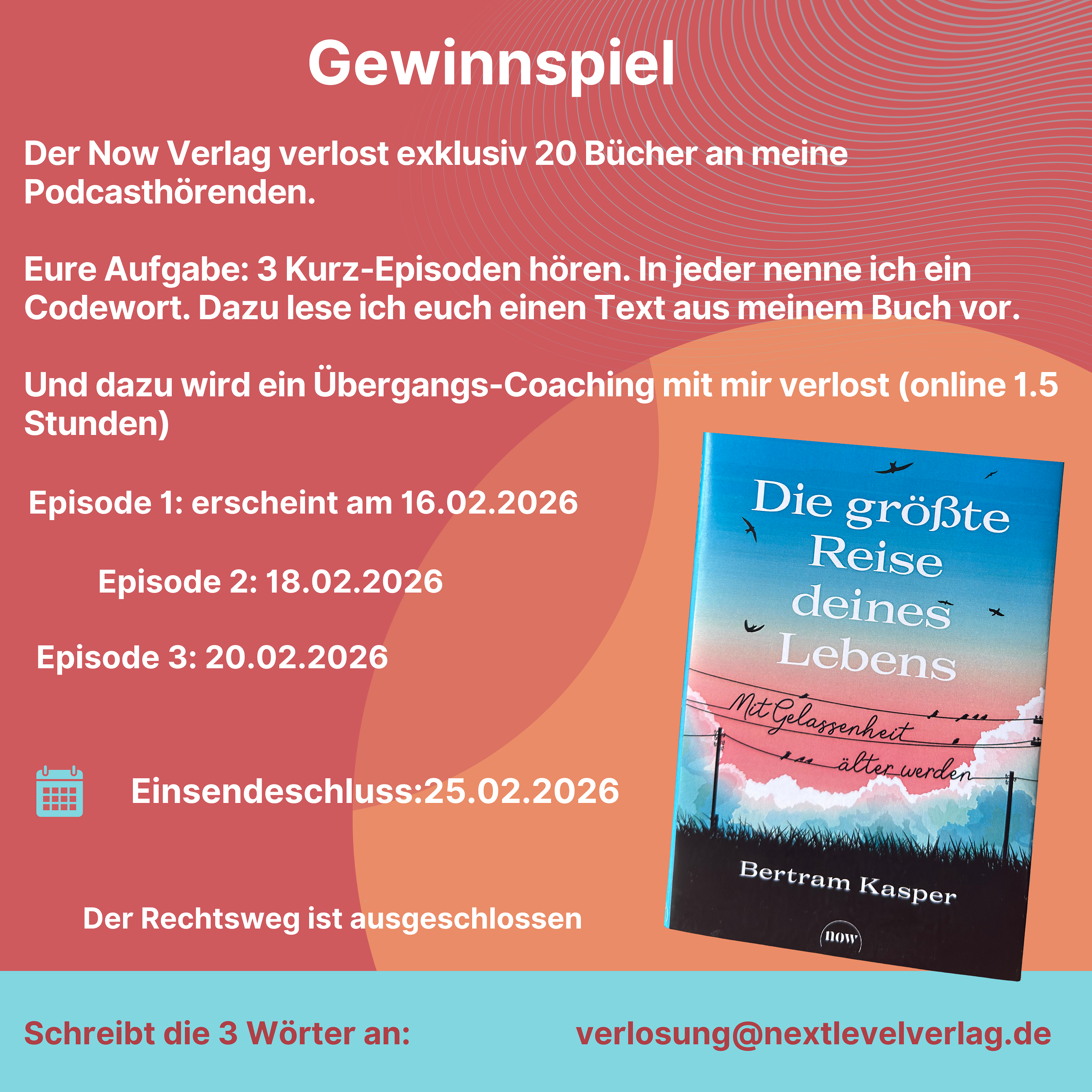 3 Episoden - 20 Bücher - 1 Gewinnspiel Teil 3