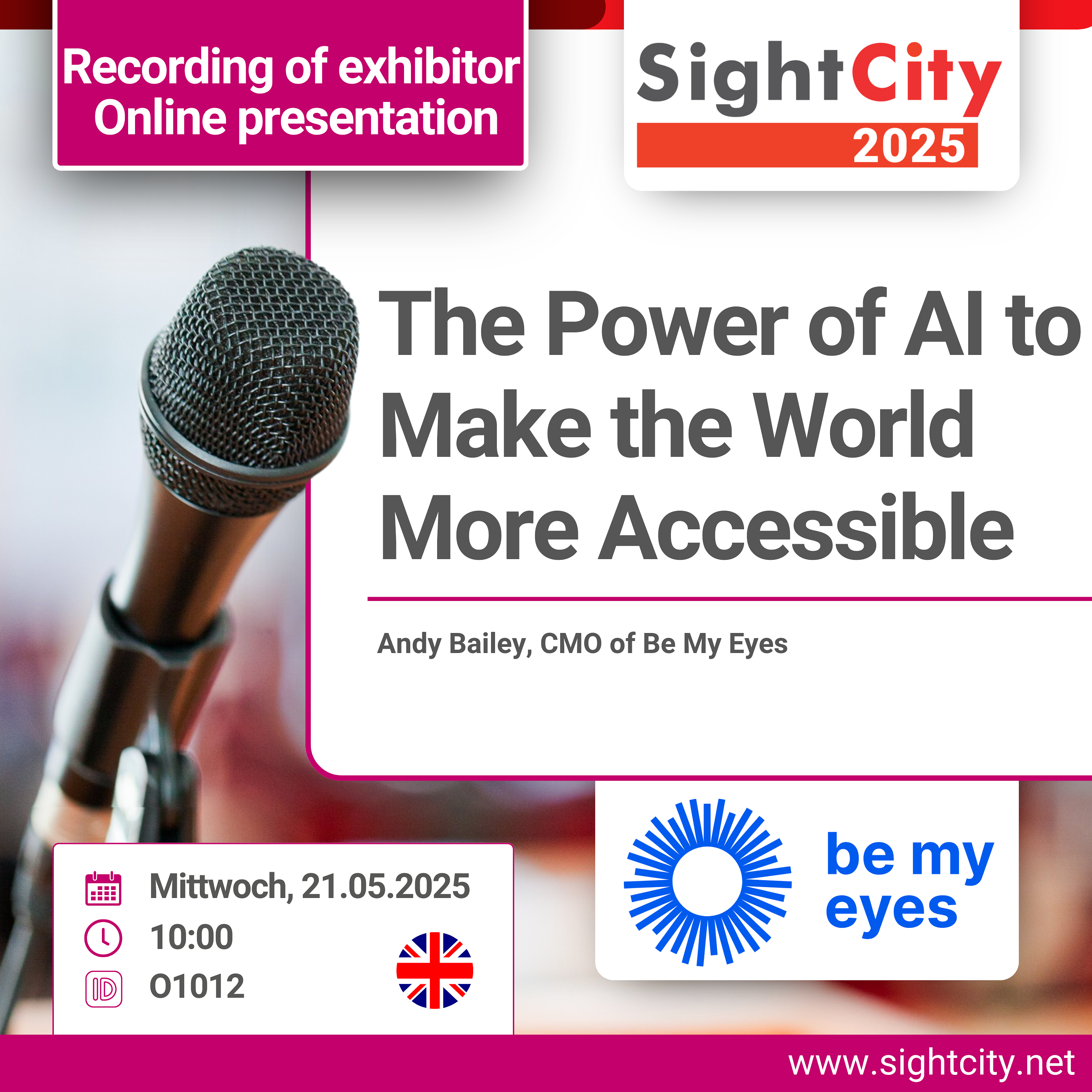 SightCity 2025: The Power of AI for a More Accessible World