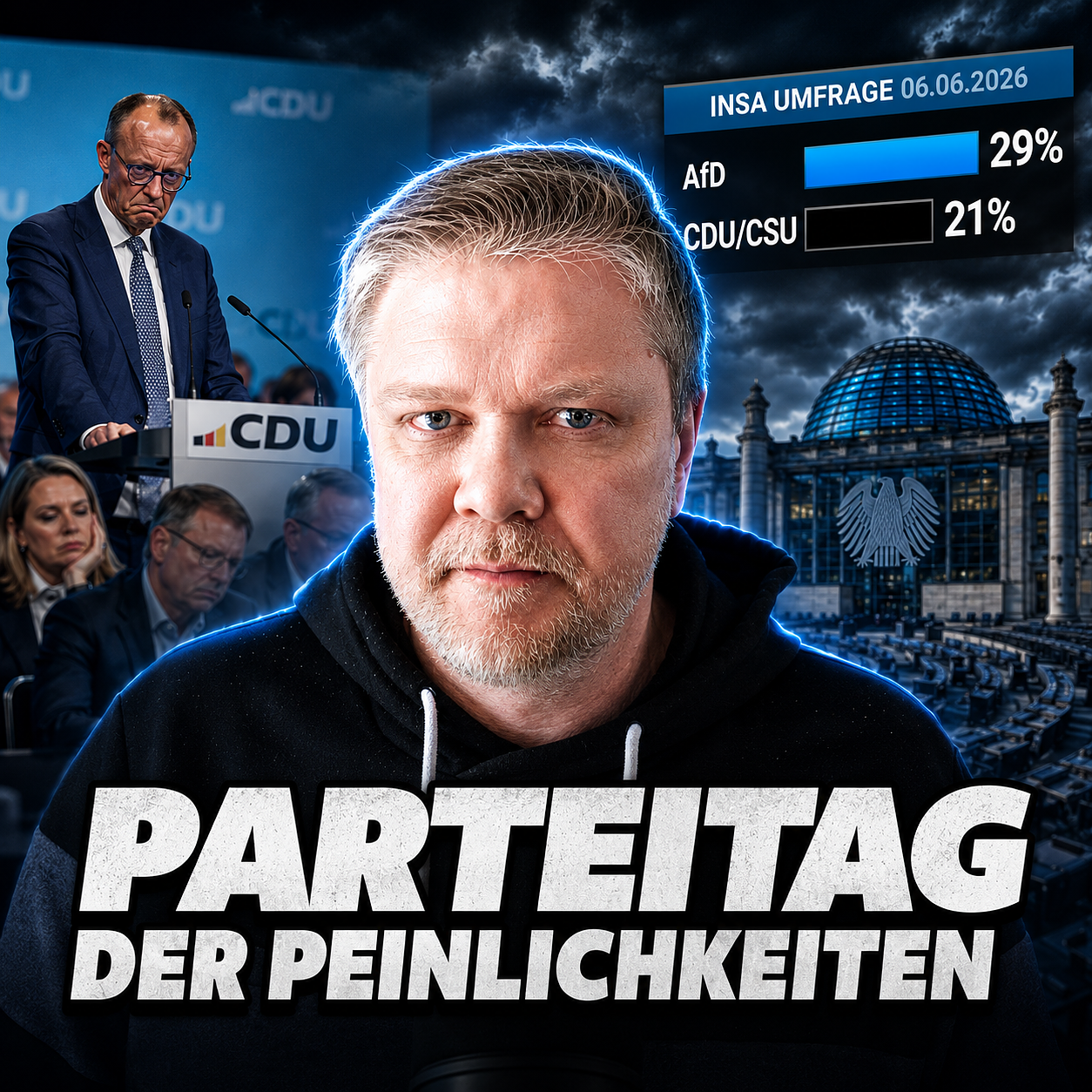 #590: CDU Delegierte müssen zum Klatschen motiviert werden – gleichzeitig zieht die AfD davon! episode artwork