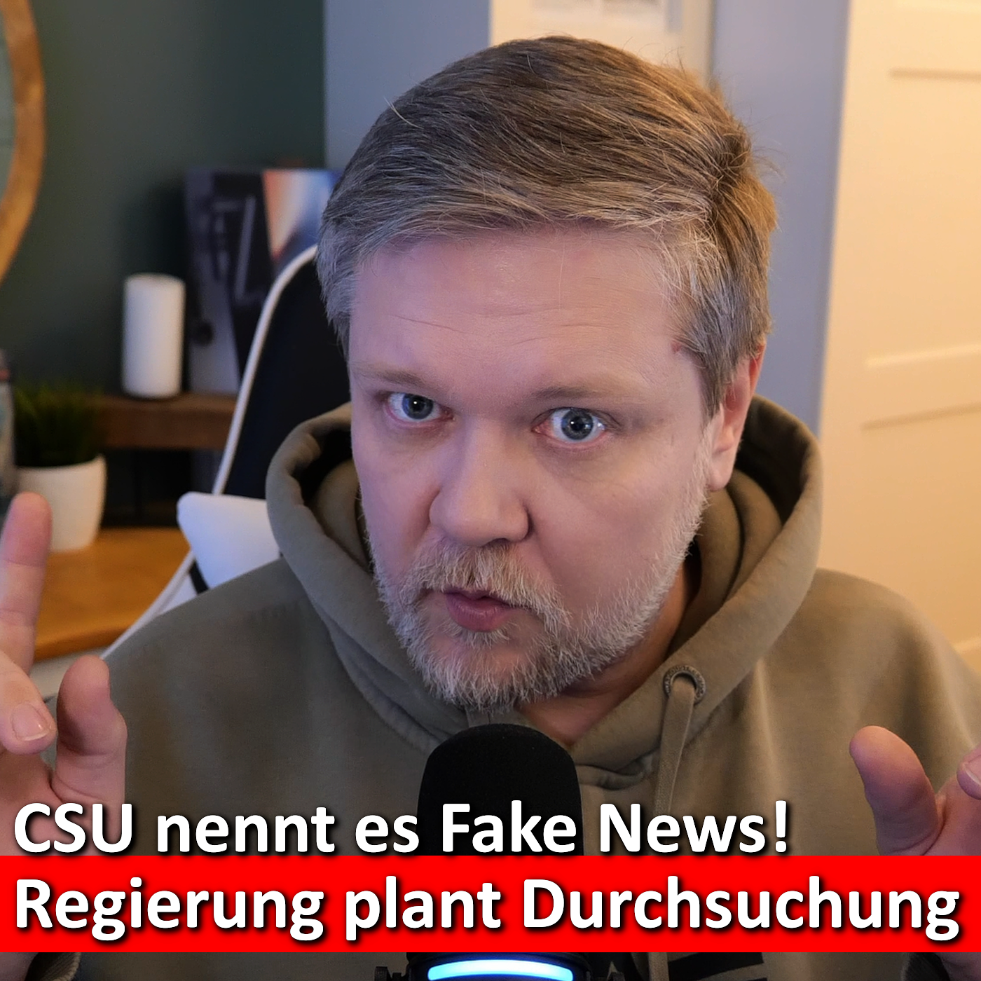 #351: Hausdurchsuchungen bei Redaktionen?! Dieser Gesetzentwurf ist brandgefährlich episode artwork