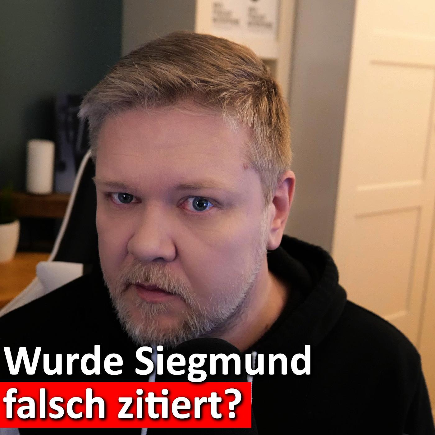 #262: Wurde Siegmund falsch zitiert? Die unterschlagenen Aussagen zum Holocaust episode artwork