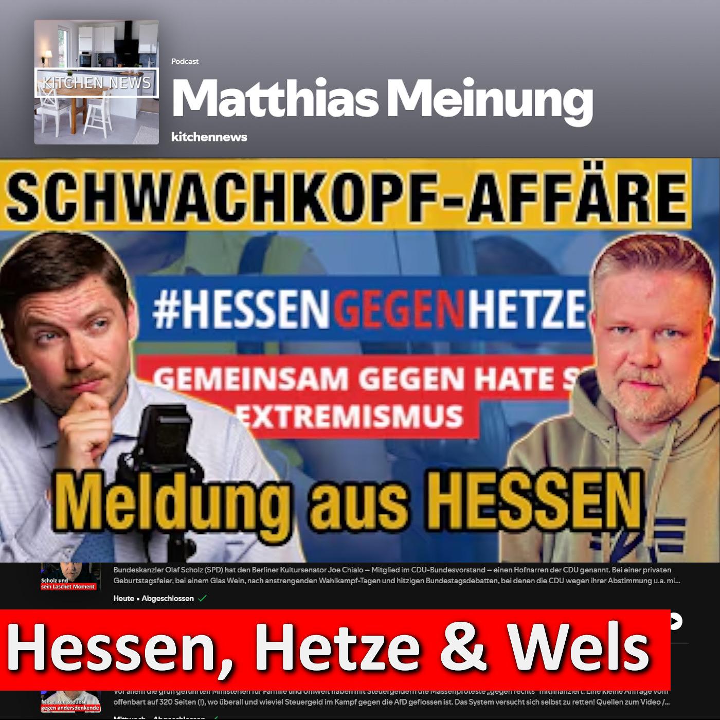 Sterneküche: "Hessen gegen Hetze" steckt hinter Schwachkopf-Affäre! Berlin ist gefallen &amp; der Wels ist tot! episode artwork