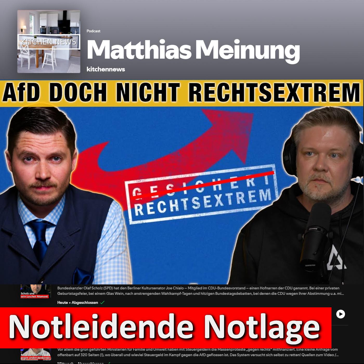 Sterneküche: AfD doch nicht rechtsextrem? Sofortiger Asylstopp! MEHR Auszüge aus VS Bericht, Gnauck & Helferich episode artwork