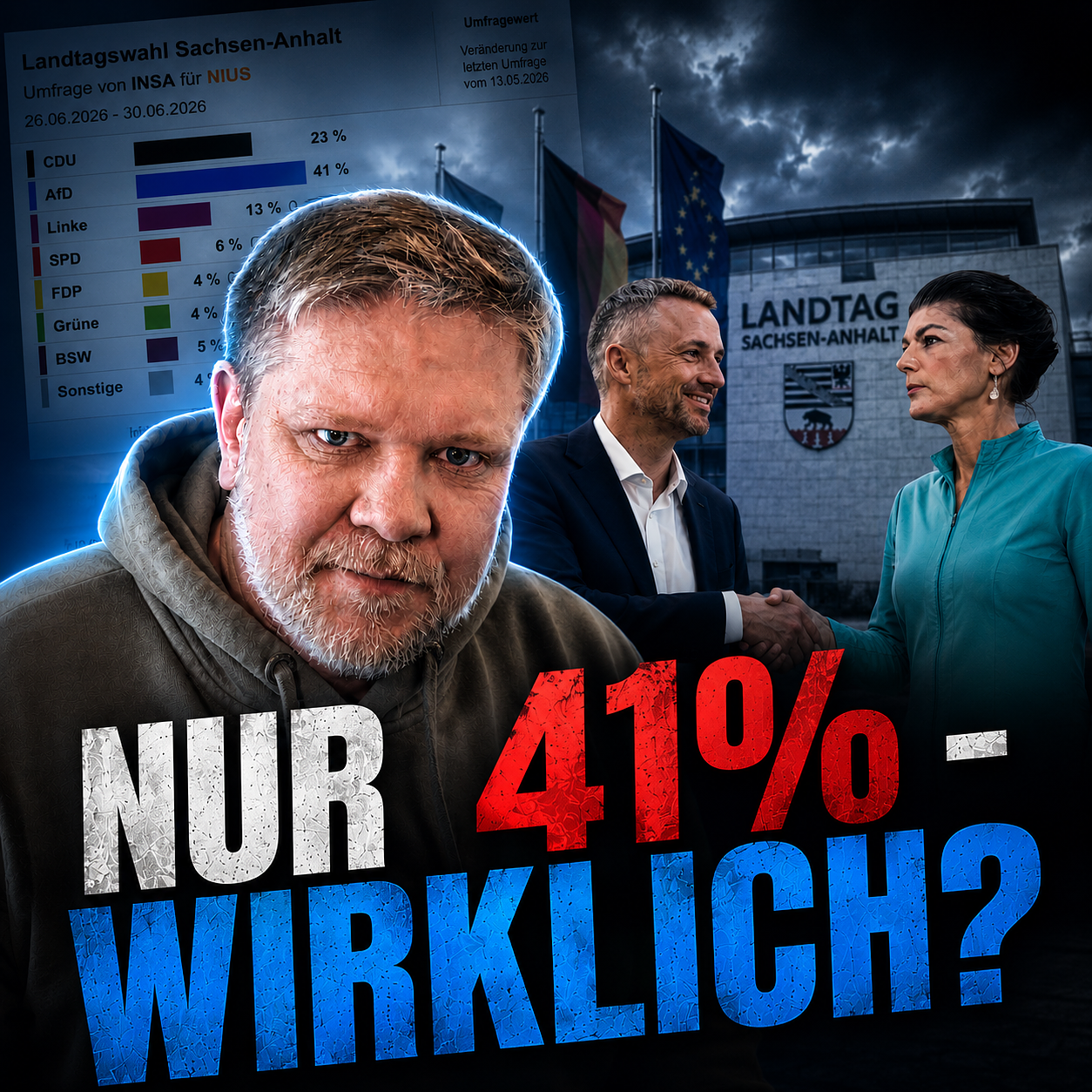 #635: INSA Hammer für Sachsen-Anhalt! AfD bei nur 41 % episode artwork