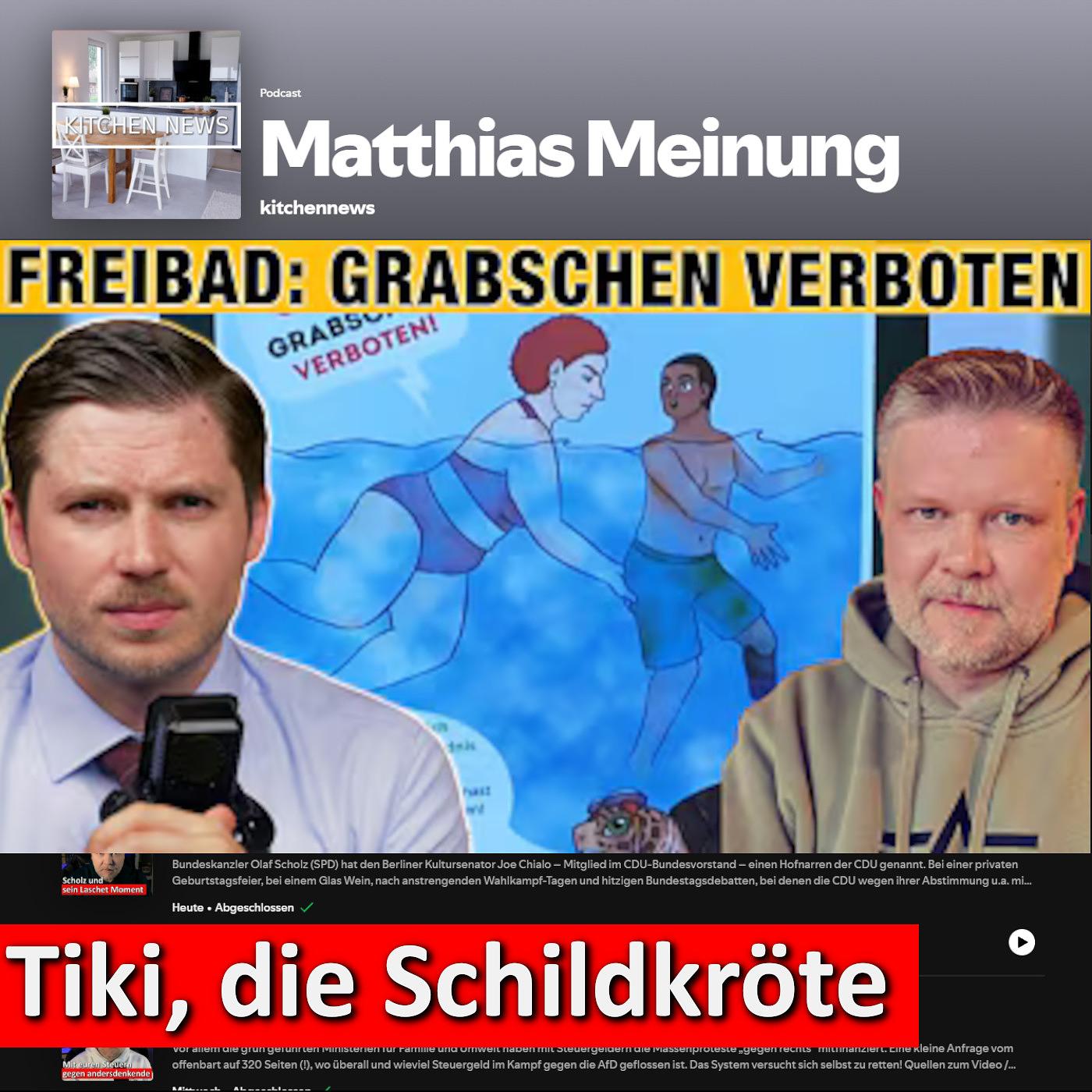 Sterneküche: Tiki: Grabschen verboten! Lächerliche Freibad-Kampagnen, Köln gegen Spielplätze, Klemm investigativ episode artwork