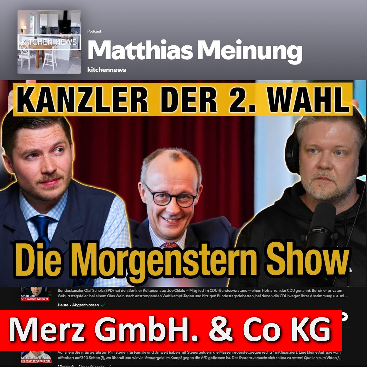 Sterneküche: Merz' historische KLATSCHE! AfD-Delegation LIVE aus Serbien, Maaßen kritisiert den VS &amp; mehr episode artwork