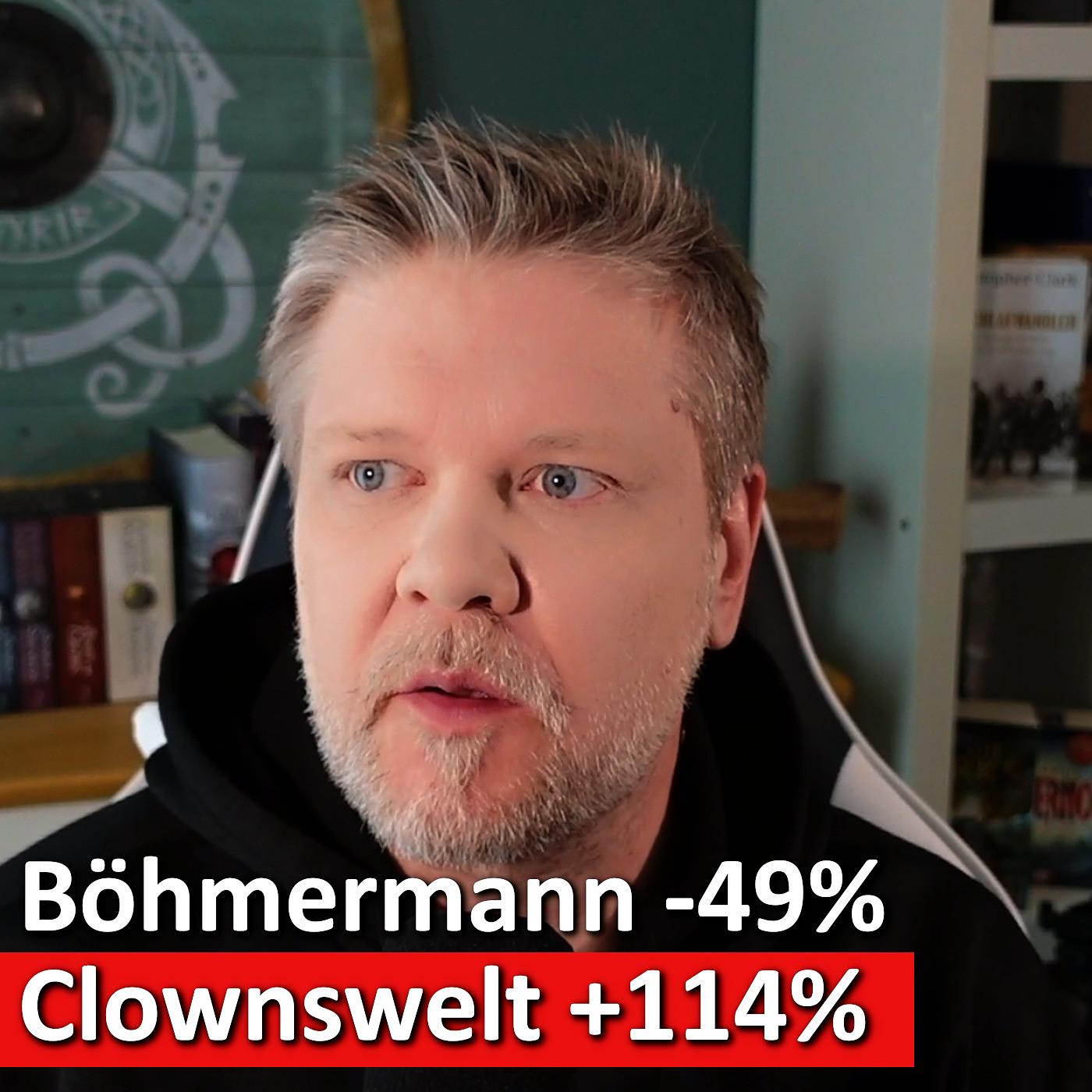 #120: Clownswelt boomt, Böhmermann bröckelt – Quotenkrise beim ÖRR episode artwork