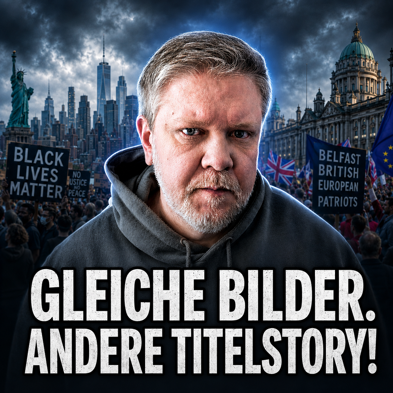 #596: George Floyd vs. Belfast episode artwork