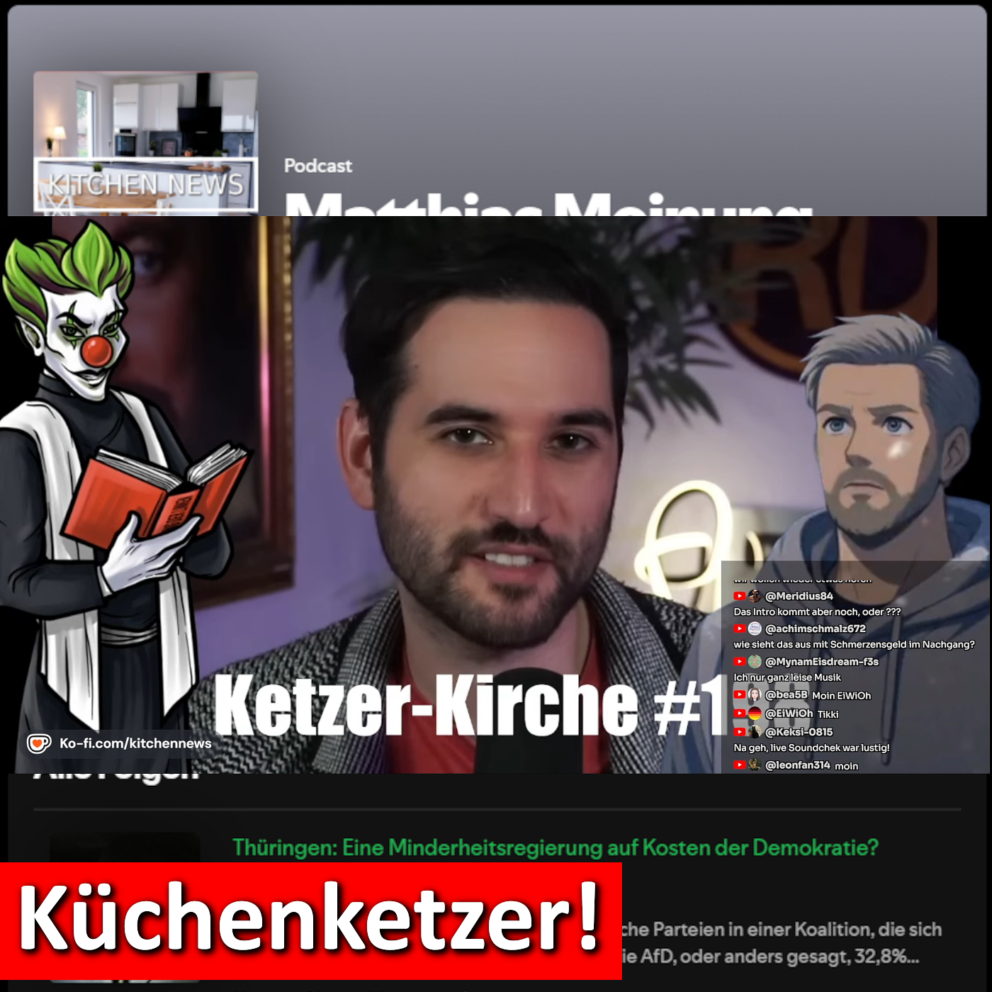 Ketzerküche: Podcast mit Clowni - Dara und die Russlandbeweise zu Berlin episode artwork