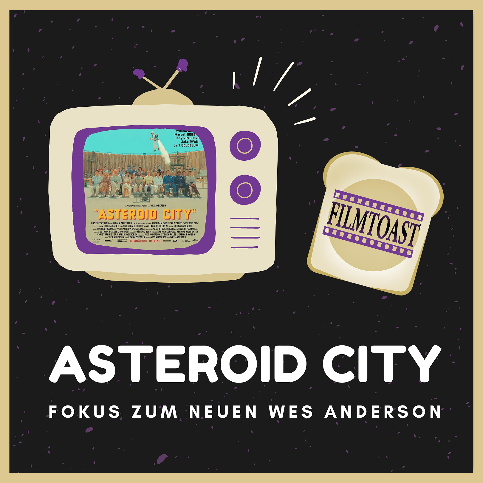 Asteroid City – Wes Andersons neuester Symmetrie-Streich im Fokus episode artwork
