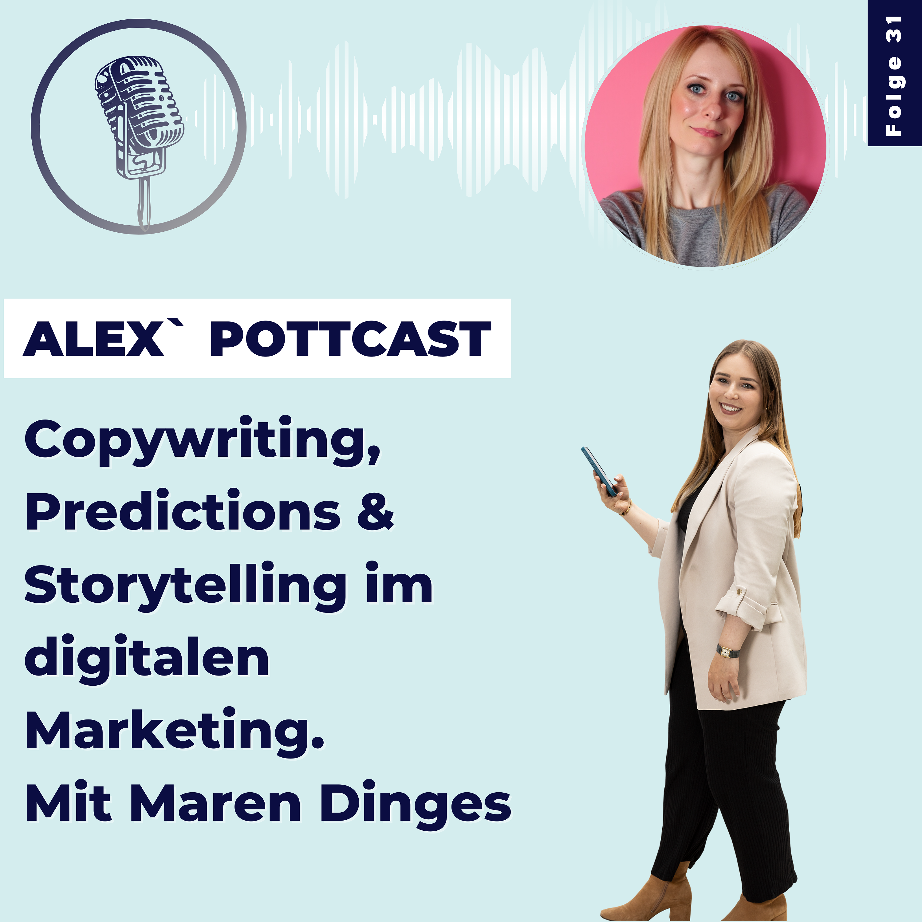 #31 Copywriting, Predictions & Storytelling im digitalen Marketing episode artwork