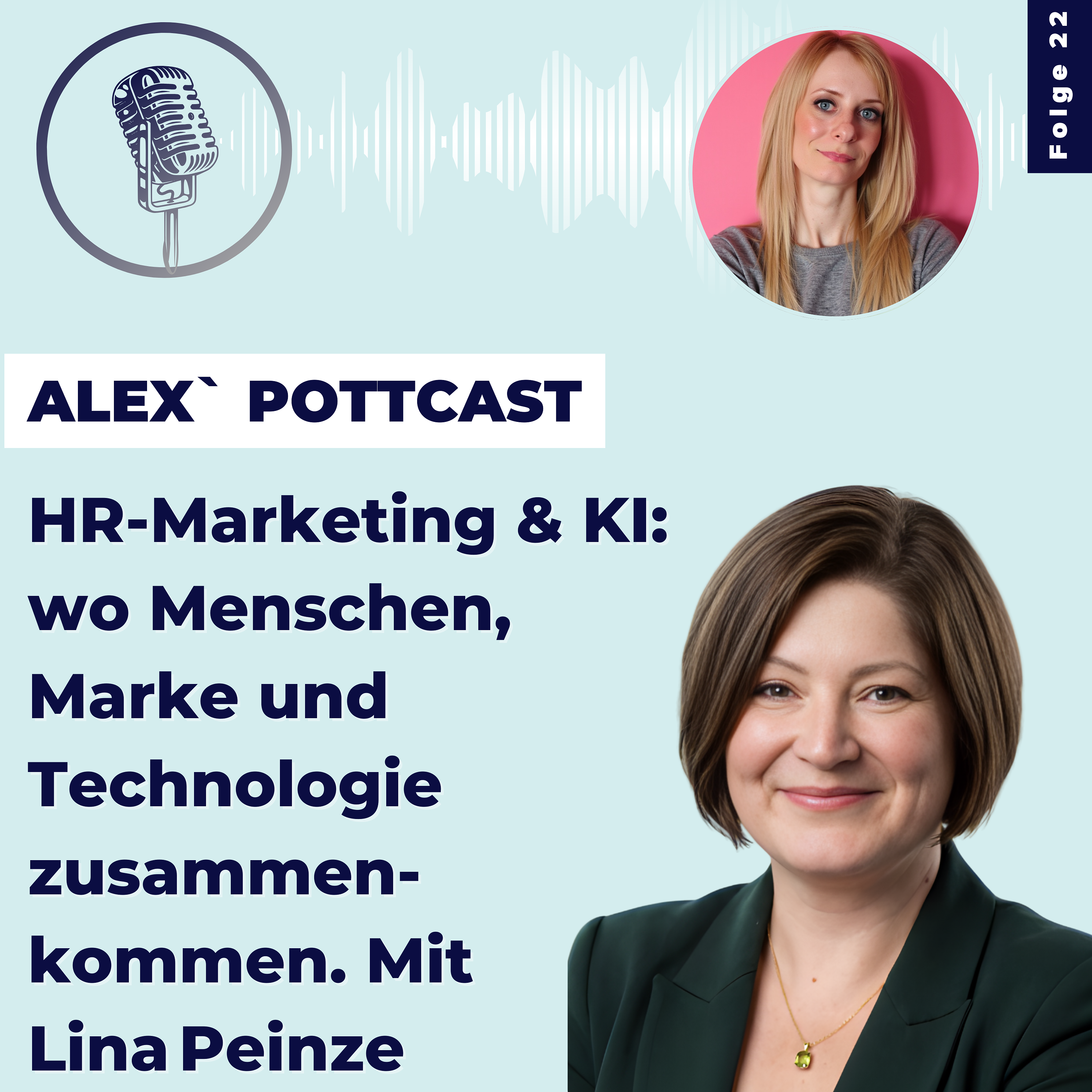 #22 HR‑Marketing & KI – wo Menschen, Marke und Technologie zusammenkommen episode artwork