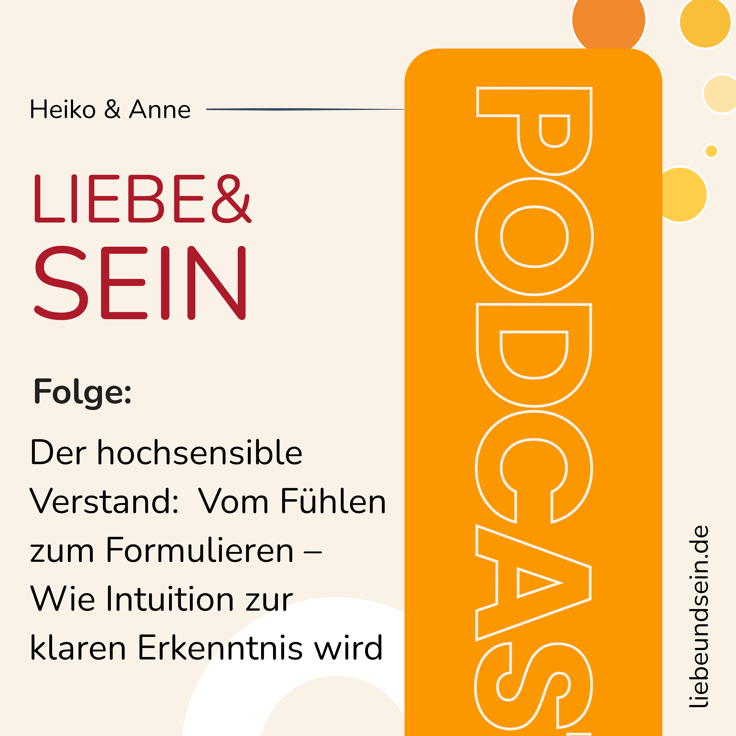Der hochsensible Verstand: Vom Fühlen zum Formulieren – Wie Intuition zur klaren Erkenntnis wird episode artwork