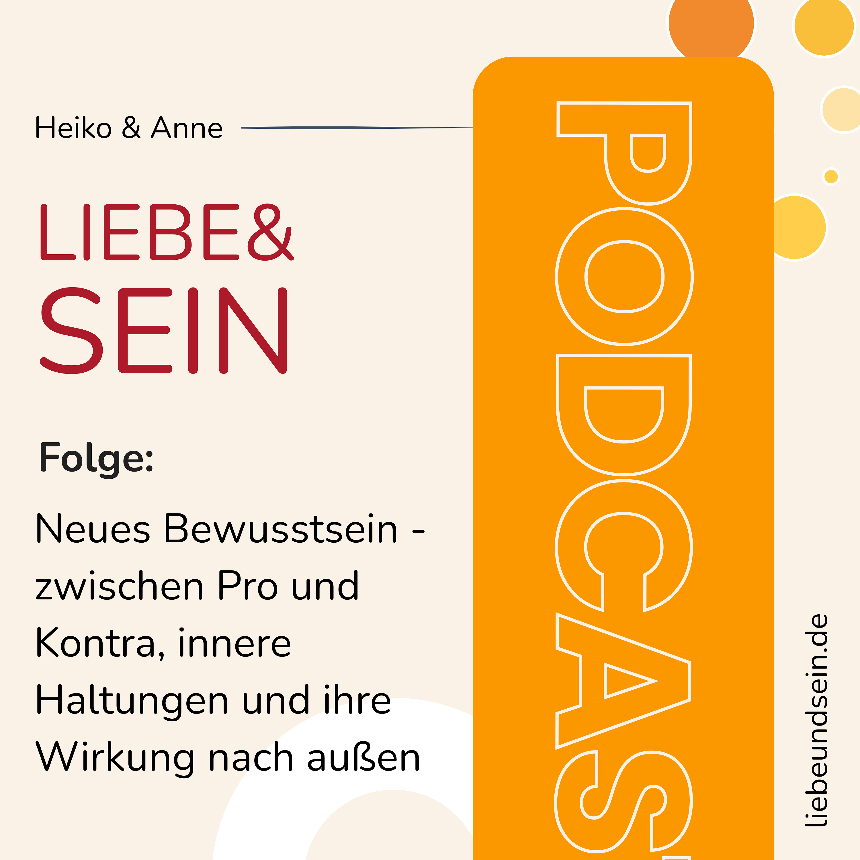 Neues Bewusstsein - zwischen Pro und Kontra, innere Haltungen und ihre Wirkung nach außen episode artwork