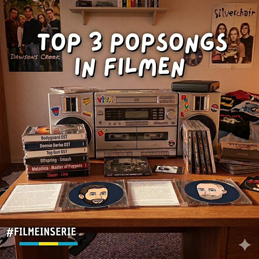 Die besten Pop Songs in Filmen - Top 3 - Filme in Serie (#171) episode artwork