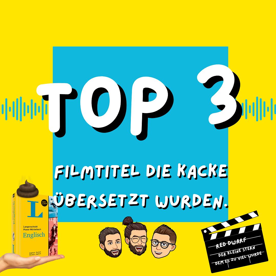 Filmtitel, die kacke übersetzt wurden - TOP3 (#26) episode artwork