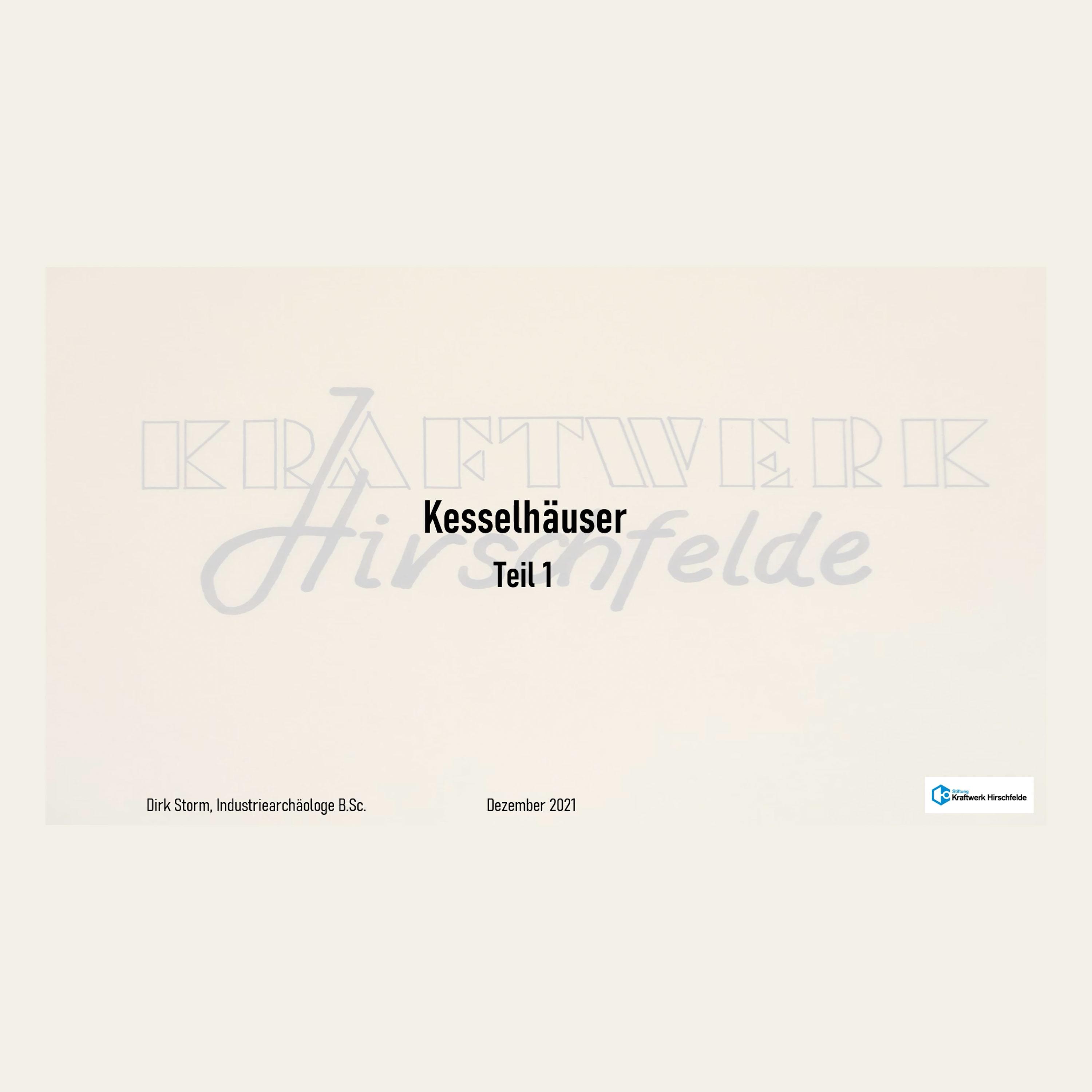 Video-Podcast Stiftung Kraftwerk Hirschfelde